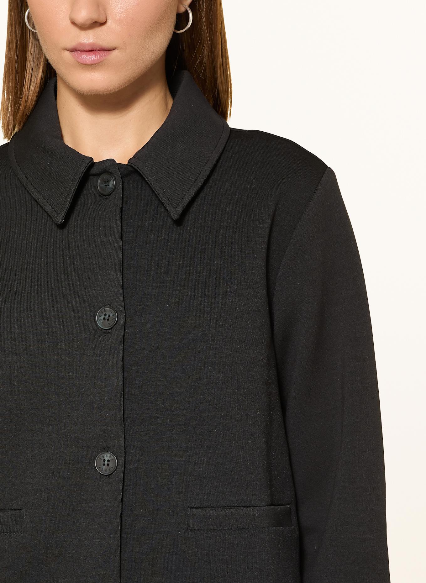 YERSE Kastenjacke MAIA: SCHWARZ