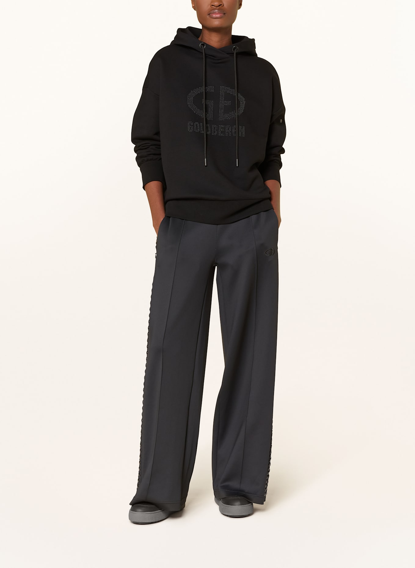 GOLDBERGH Hoodie GIORGIA: SCHWARZ