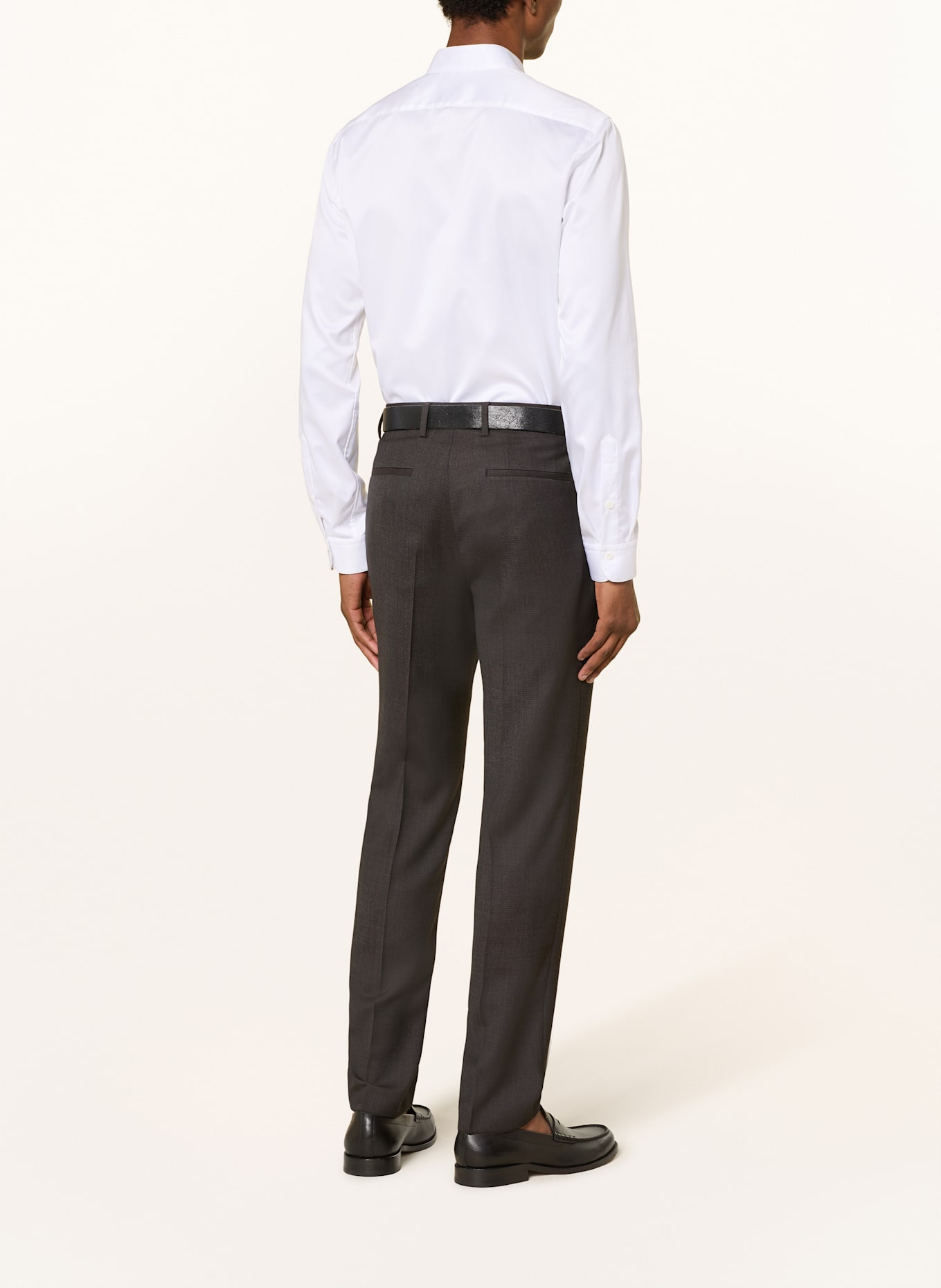 van Laack Hemd VL-RUDO-N Slim Fit mit Stehkragen: WEISS