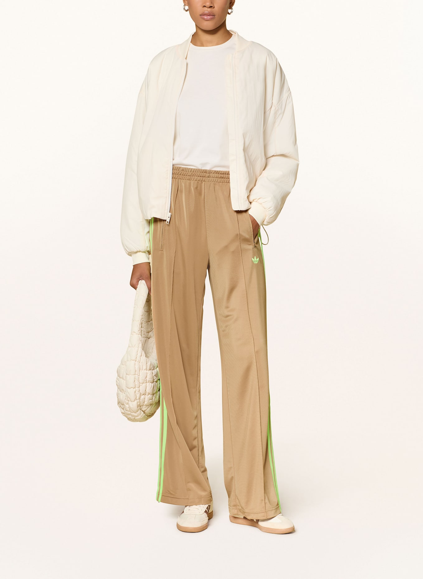 adidas Originals Spodnie dresowe ADICOLOR CLASSIC FIREBIRD: BRĄZOWY