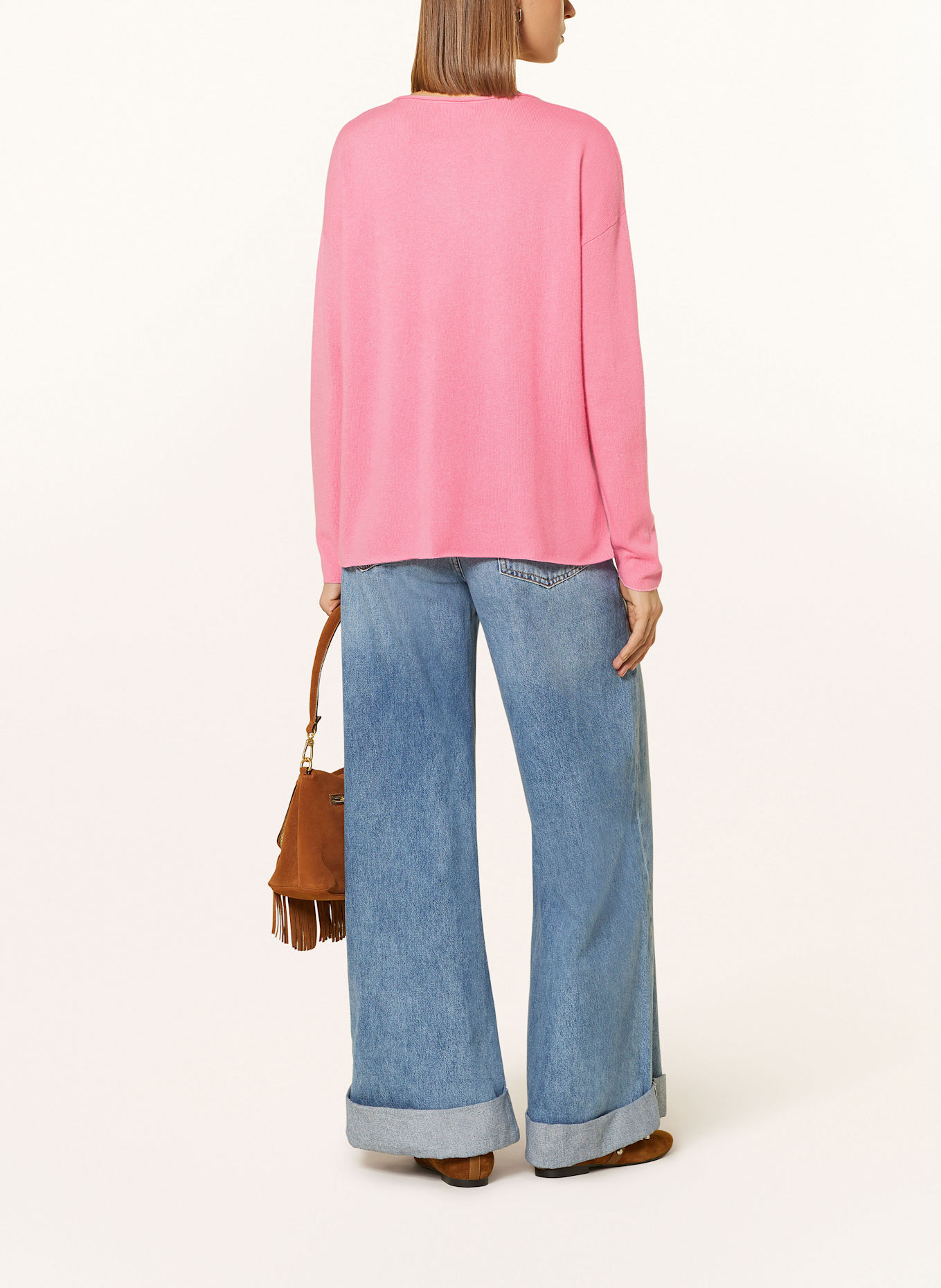 darling harbour Cashmere-Pullover: PINK