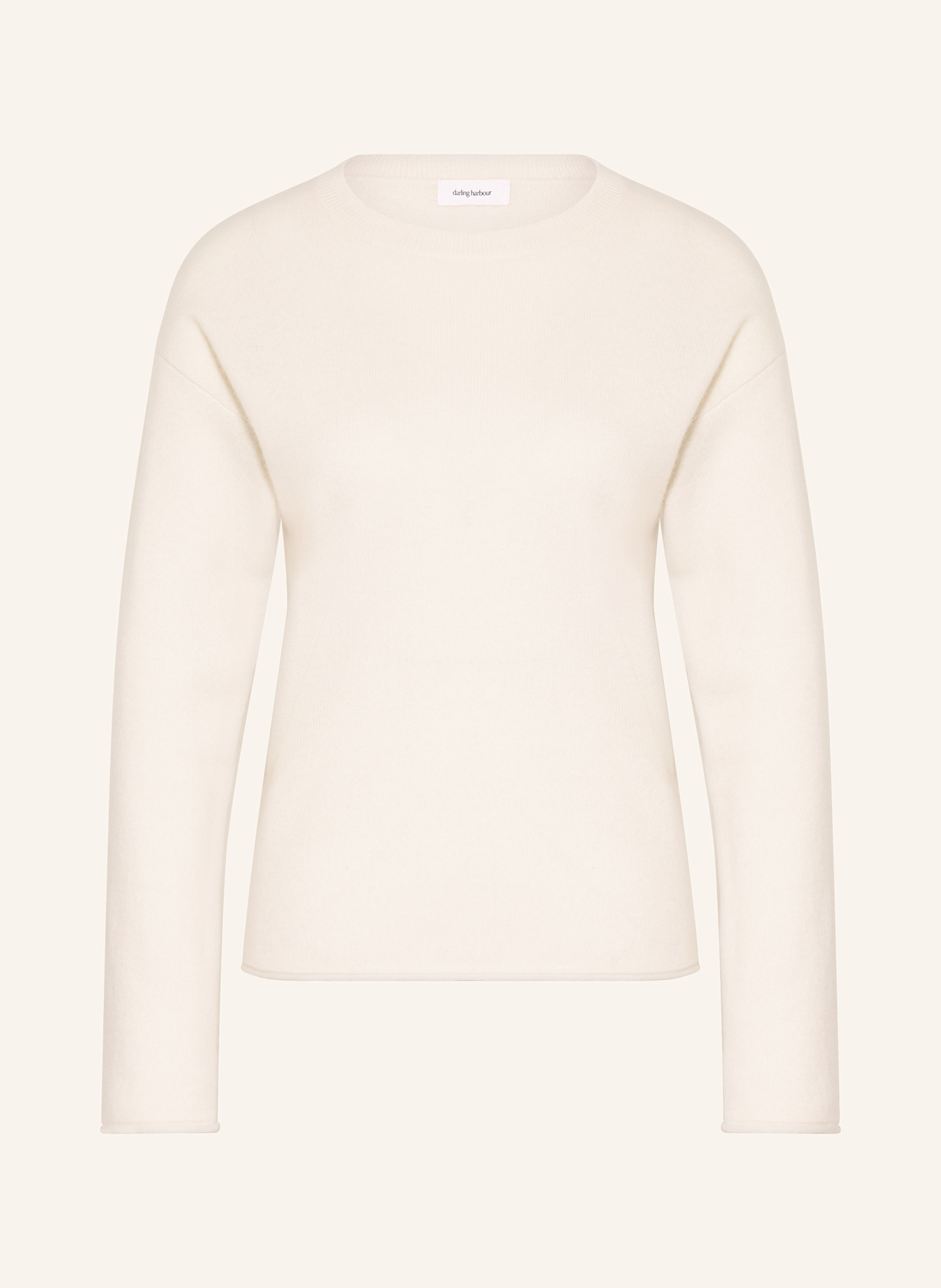 darling harbour Cashmere-Pullover: CREME