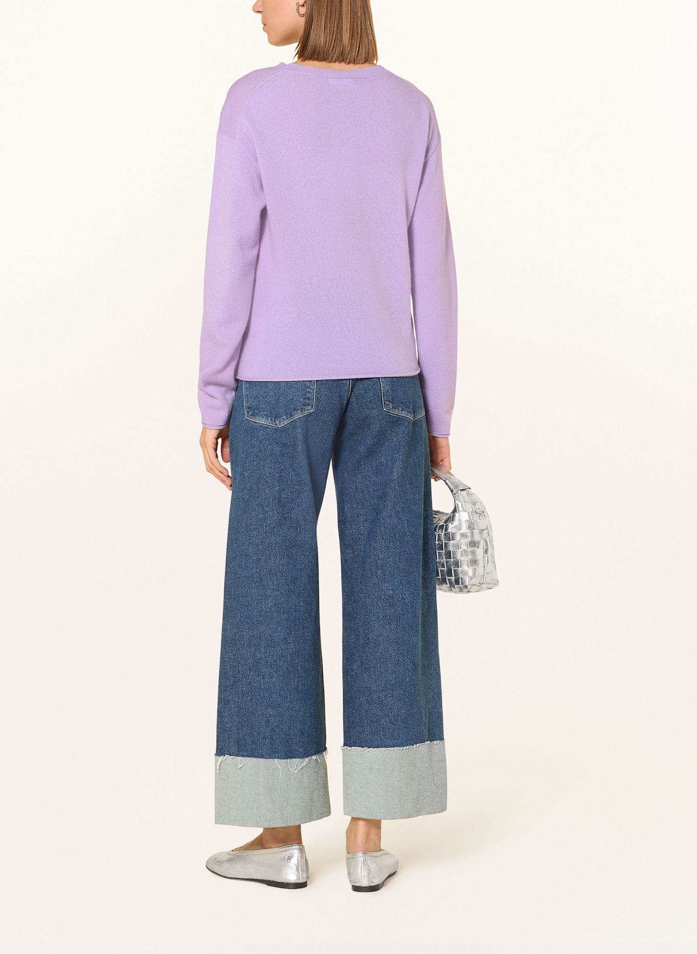 darling harbour Cashmere-Pullover: HELLLILA