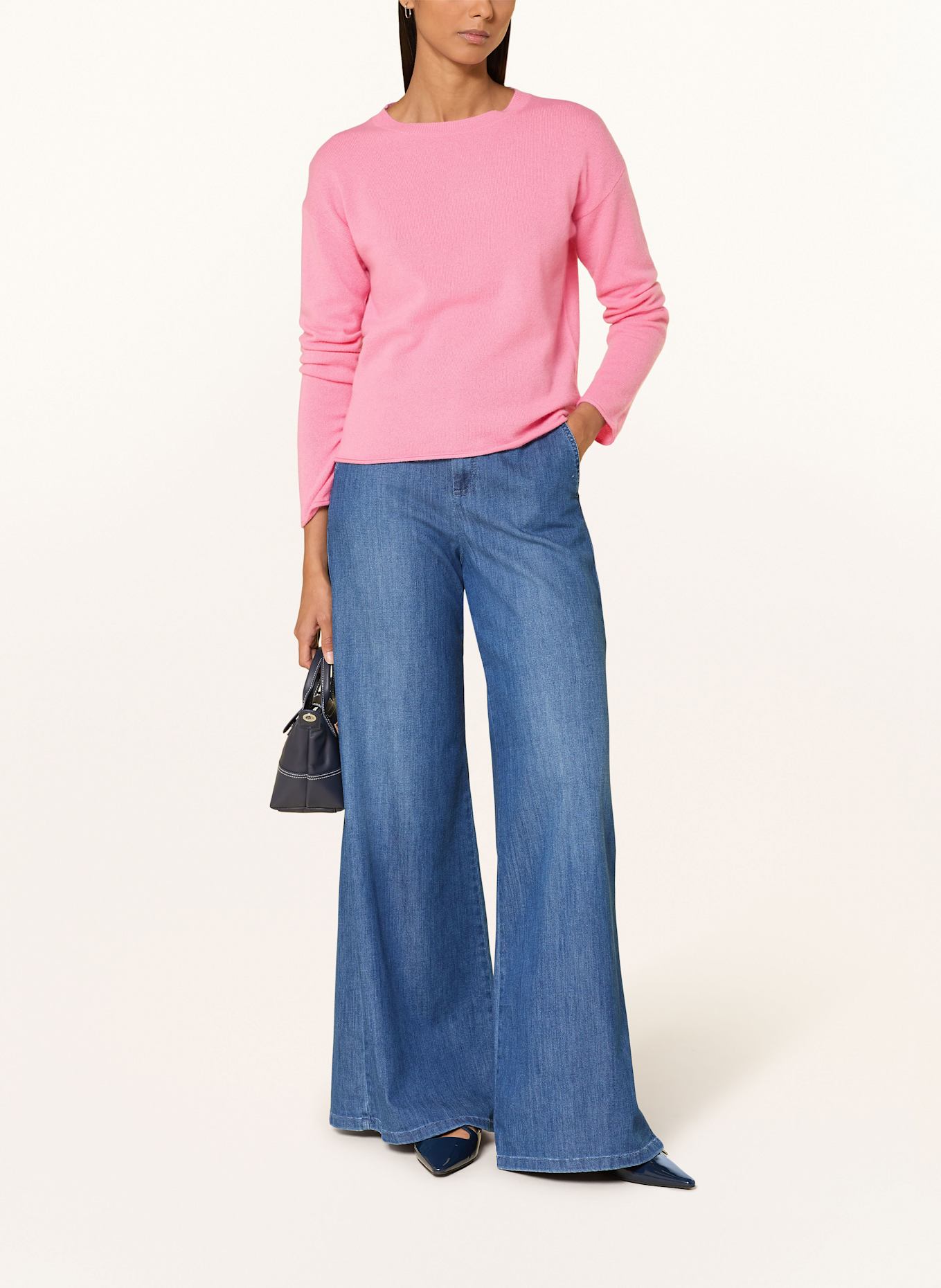 darling harbour Cashmere-Pullover: PINK