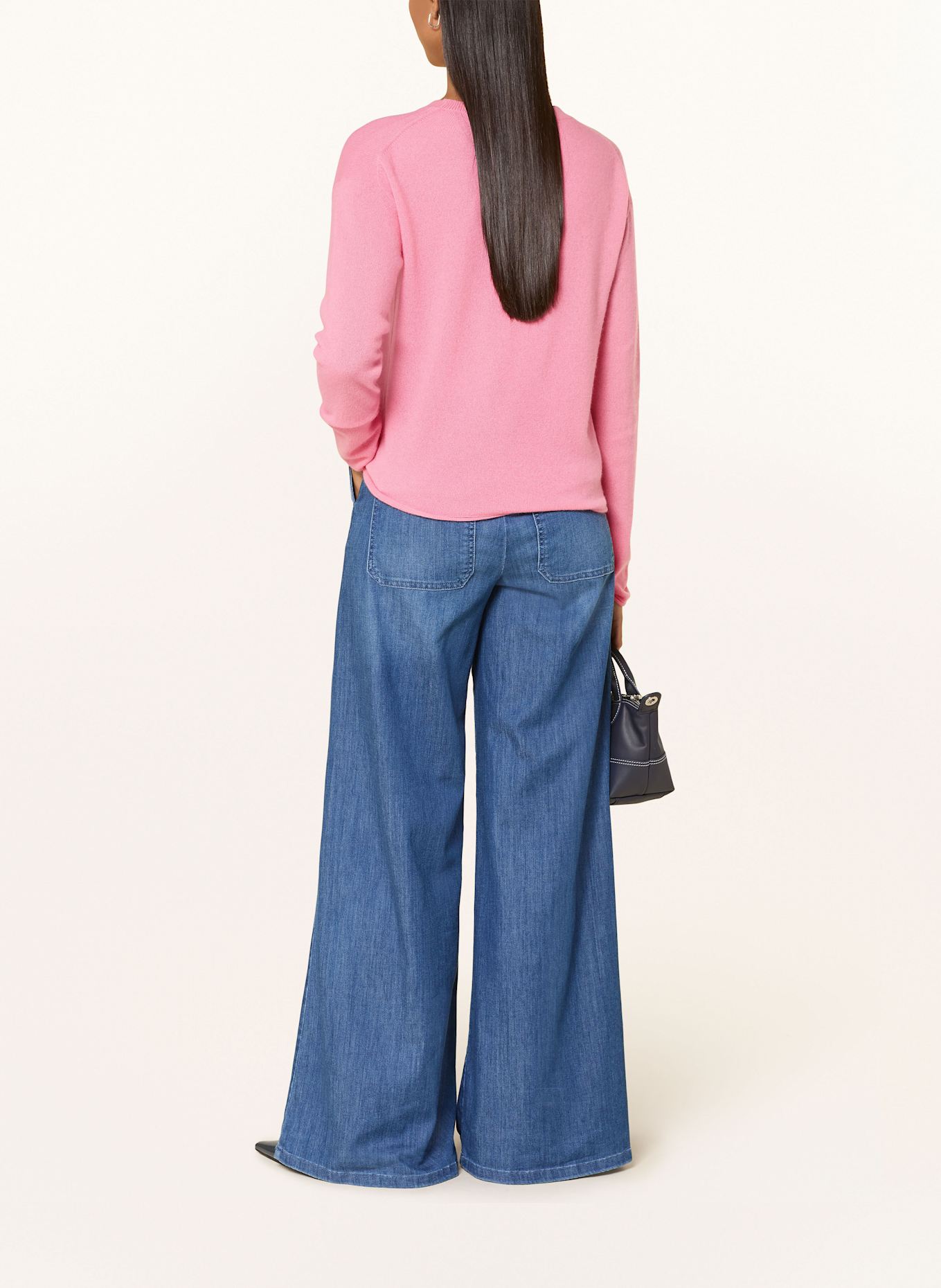 darling harbour Cashmere-Pullover: PINK