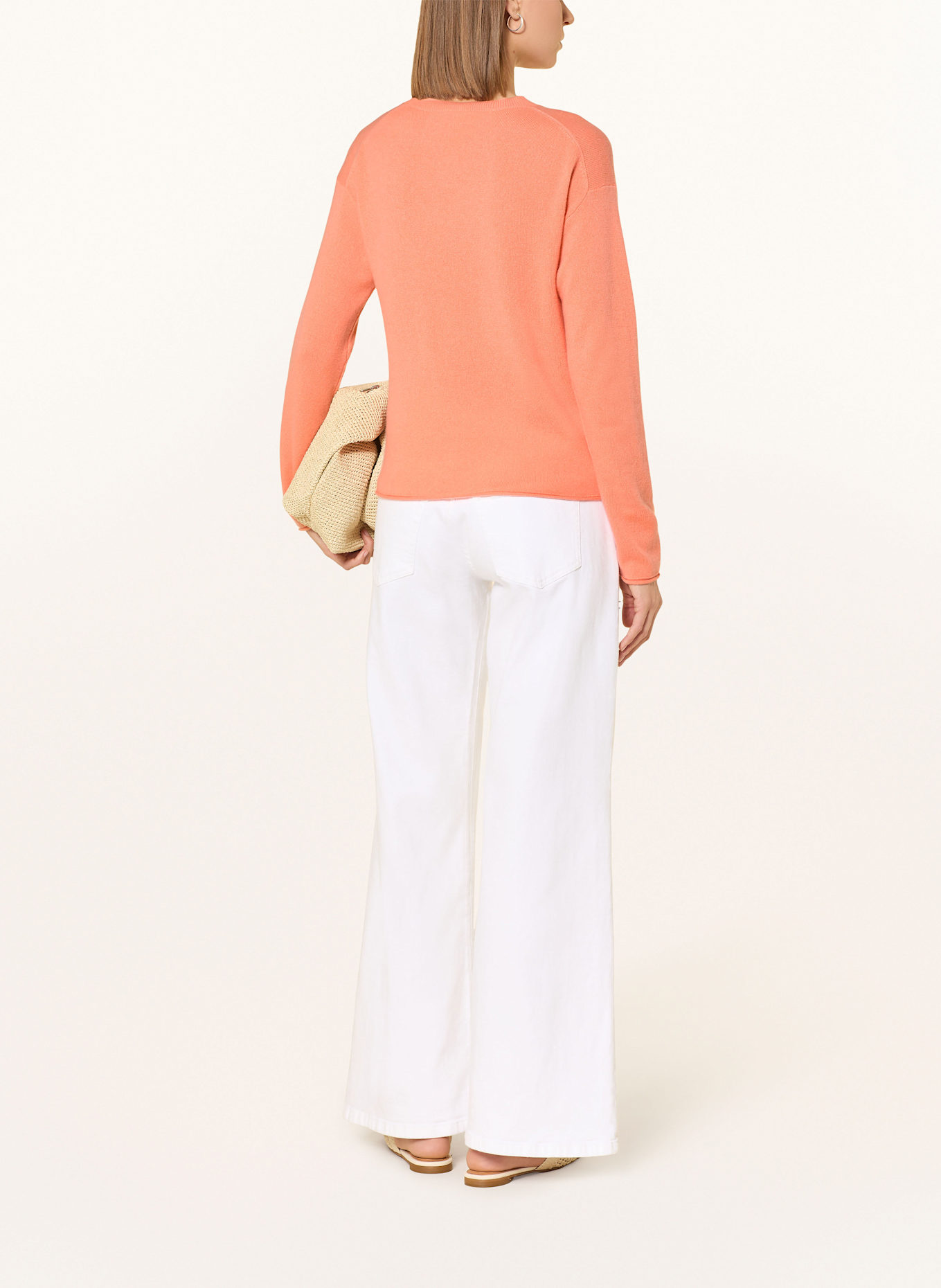 darling harbour Cashmere-Pullover: HELLORANGE