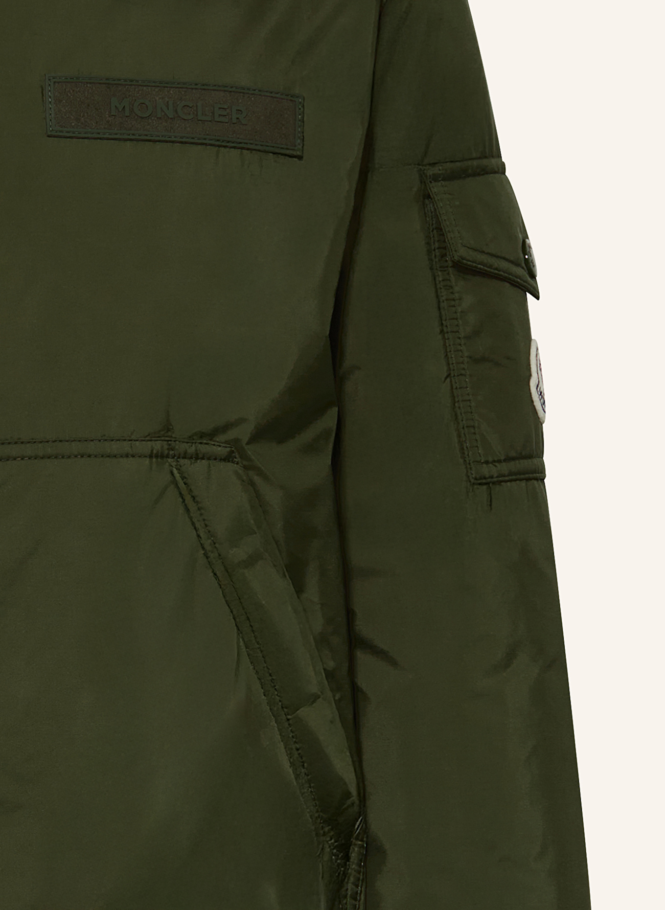 MONCLER enfant Kurtka puchowa DUNCER: OLIWKOWY