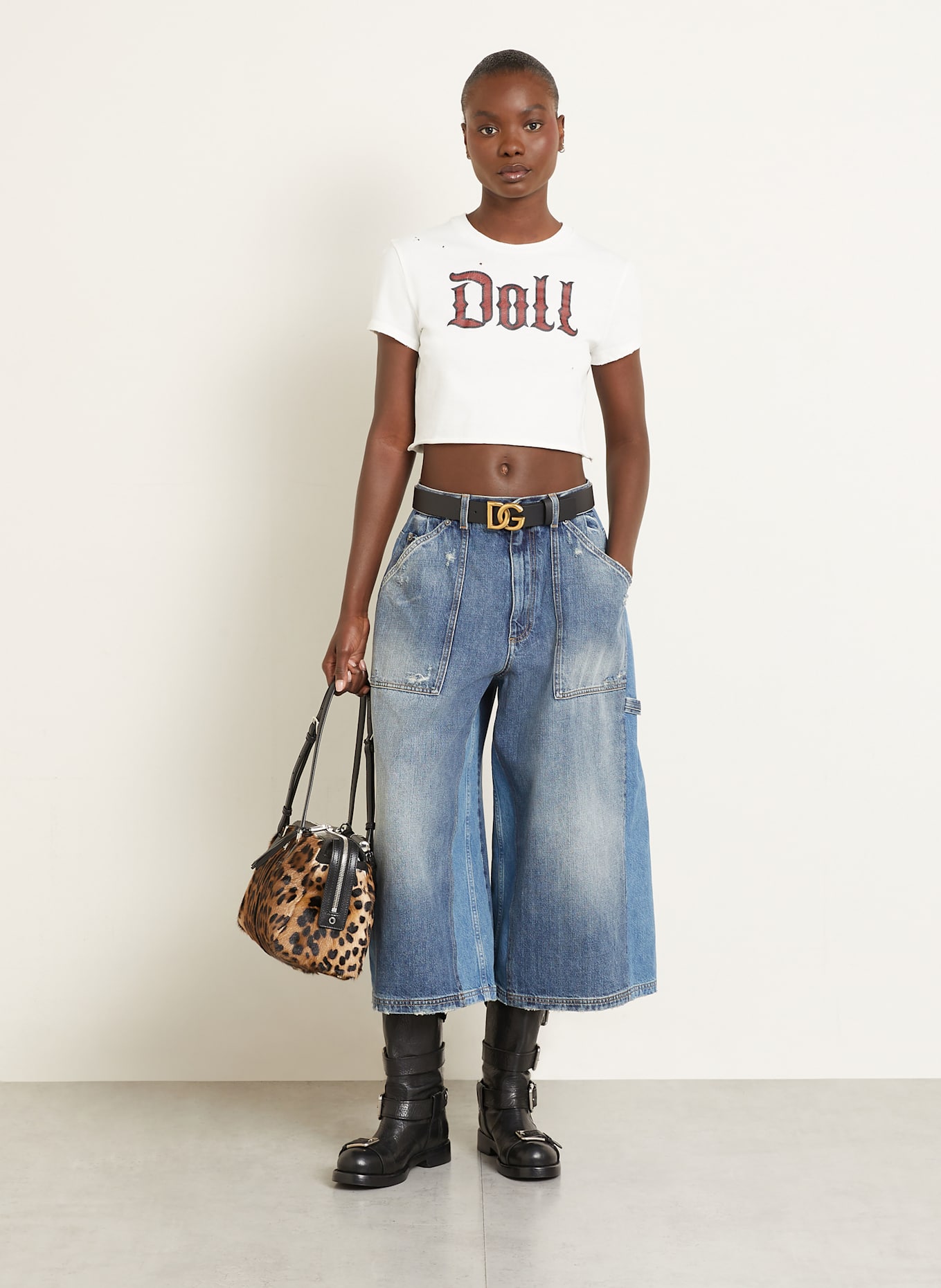 DOLCE & GABBANA 3/4-Jeans: BLAU