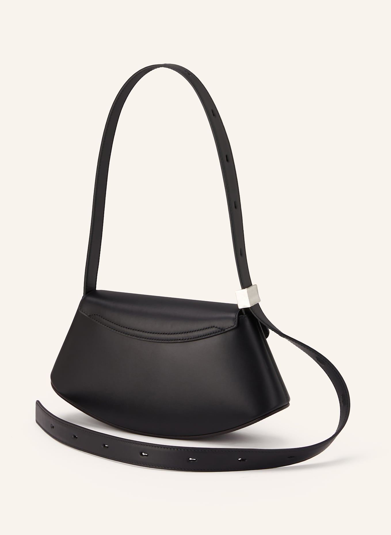 JIL SANDER Umhängetasche ELDORADO: SCHWARZ