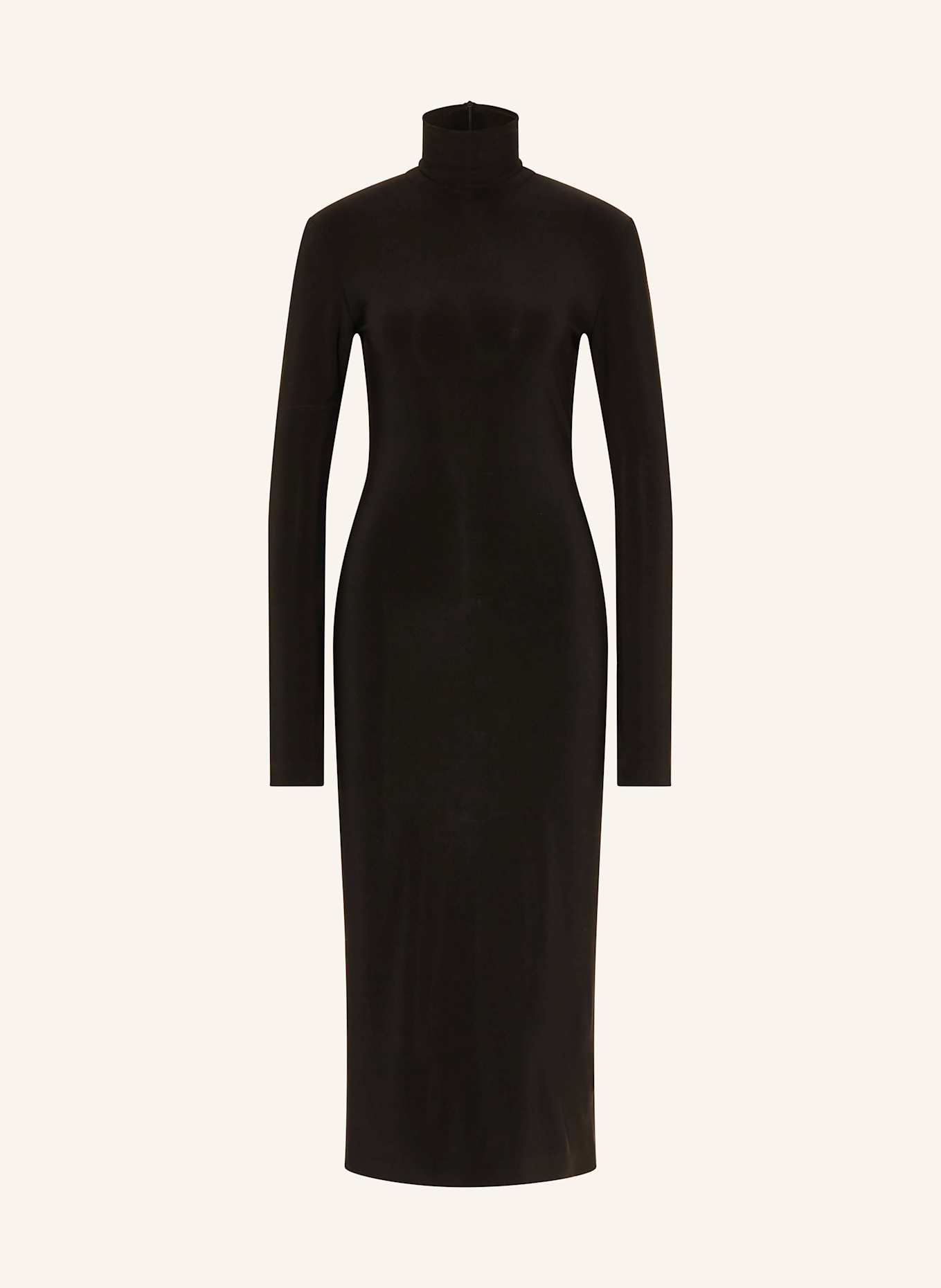 NORMA KAMALI Jerseykleid: SCHWARZ