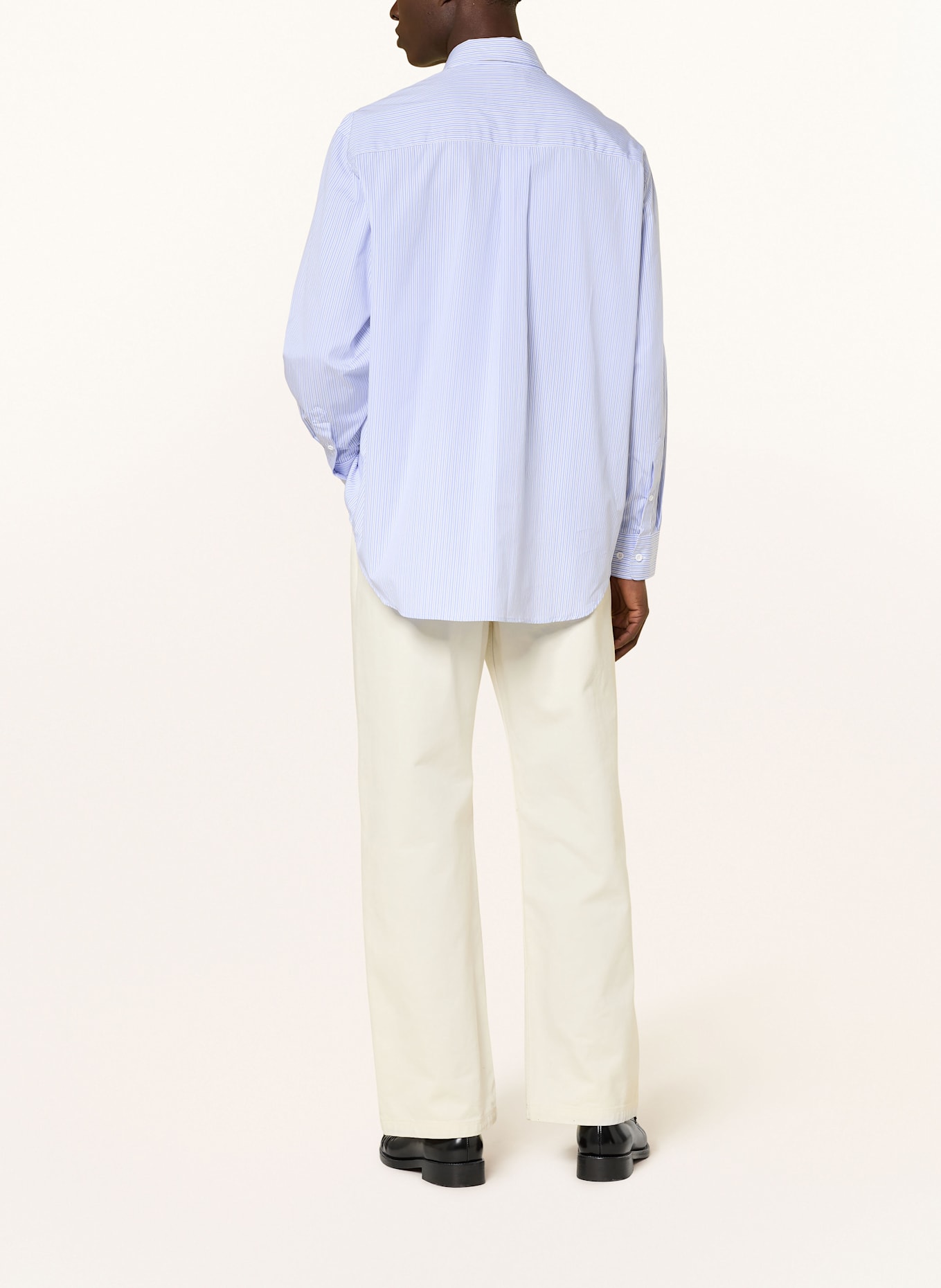 Arte Antwerp Hemd Comfort Fit: HELLBLAU/ WEISS