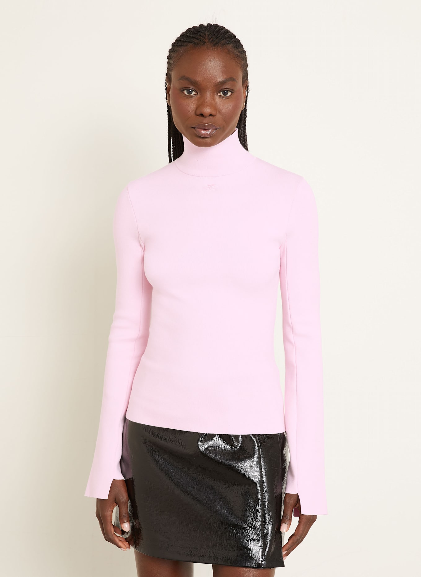 Courrèges Pullover: HELLROSA