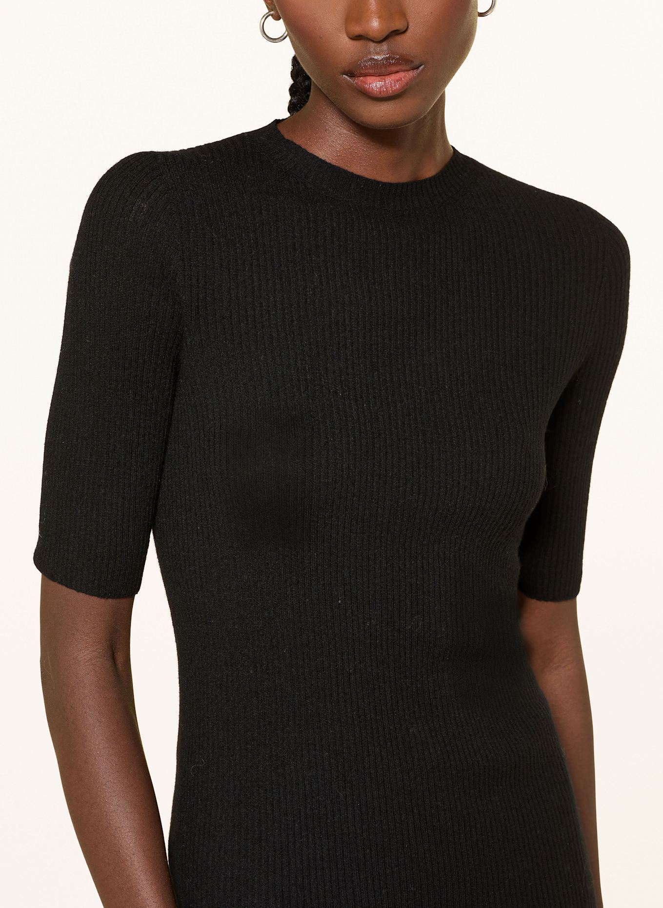 FABIANA FILIPPI Strickshirt: SCHWARZ