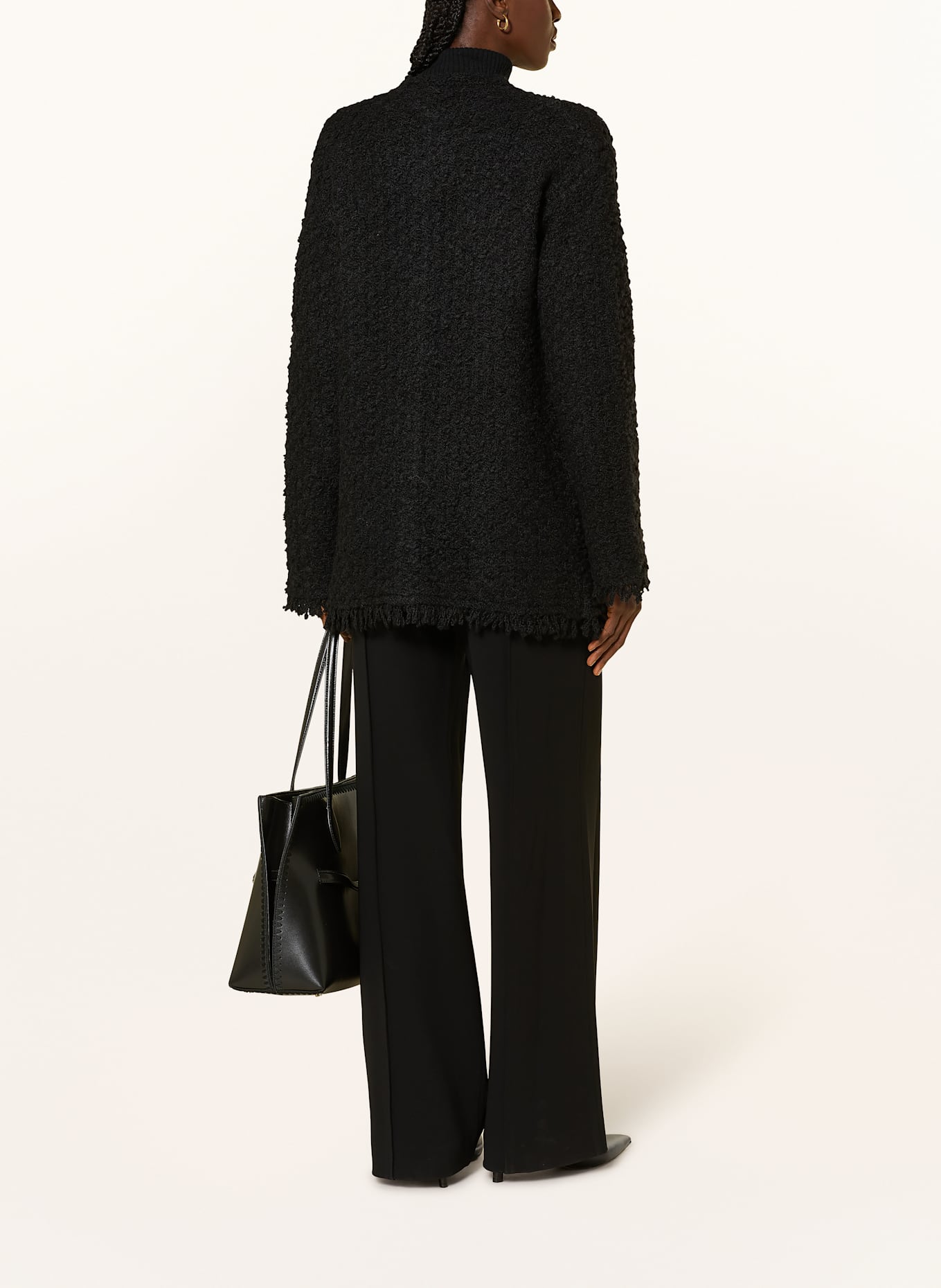 FABIANA FILIPPI Kardigan: CZARNY