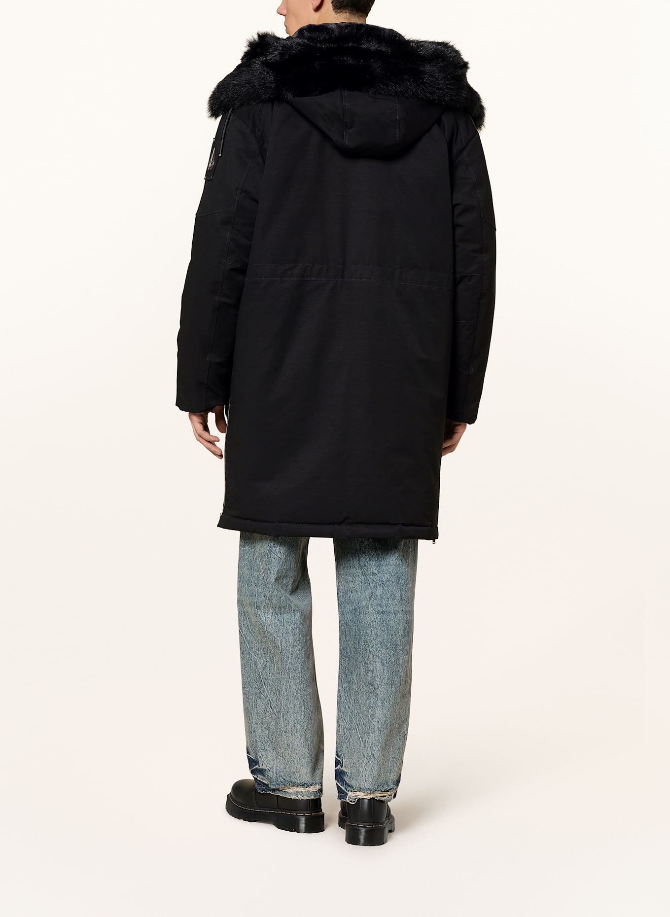 MOOSE KNUCKLES Daunenparka DAWSON: SCHWARZ