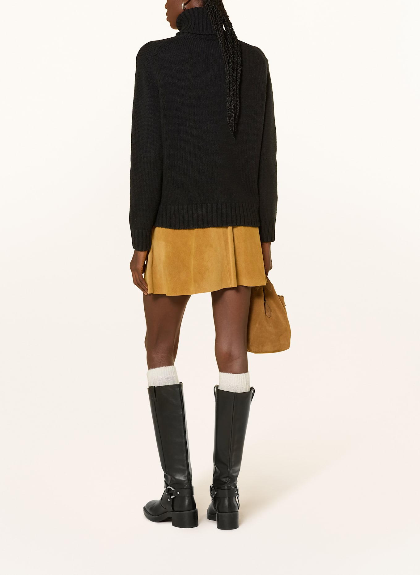 POLO RALPH LAUREN pull à col roulé: NOIR