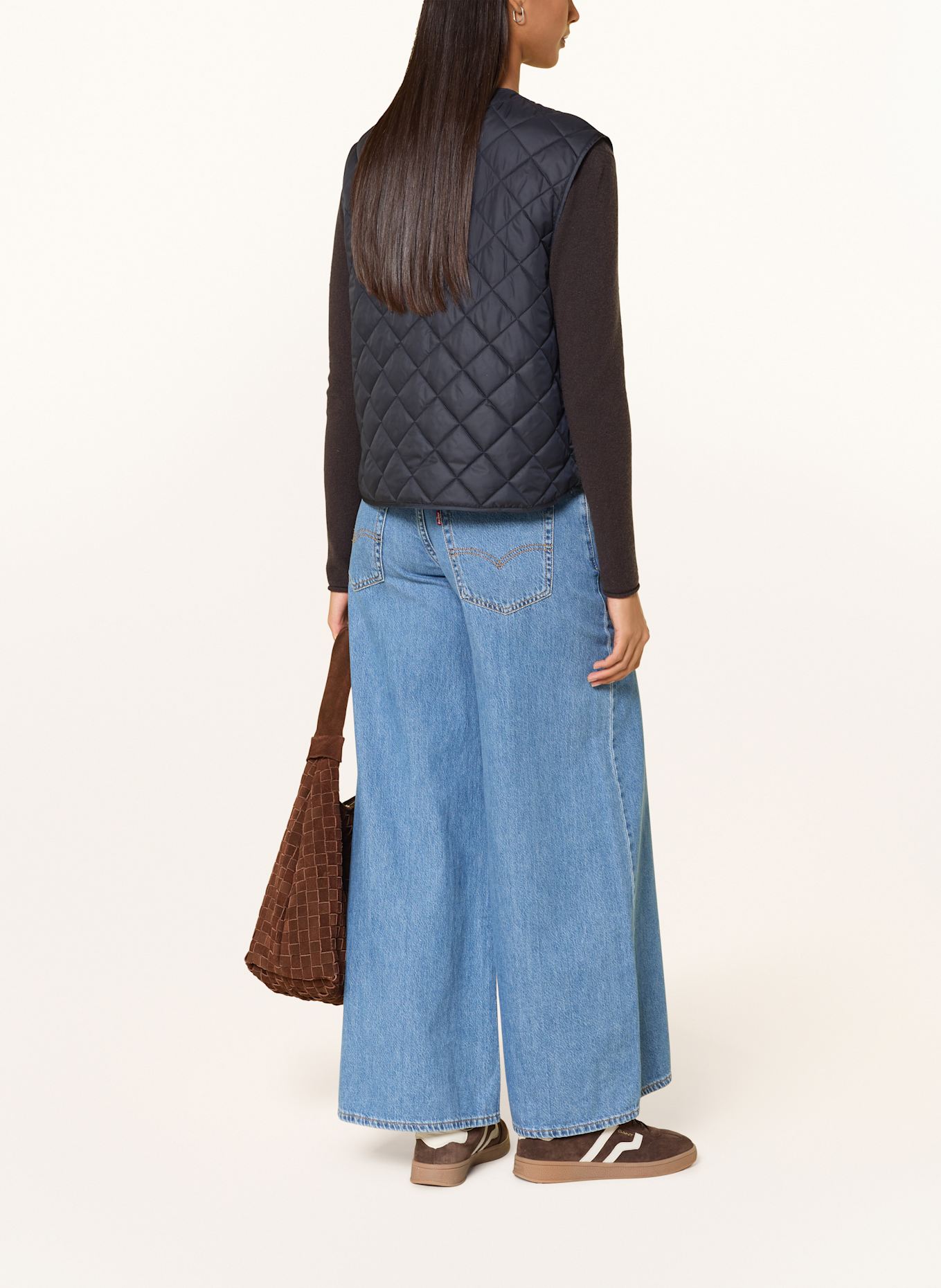 Marc O'Polo Kamizelka pikowana: GRANATOWY