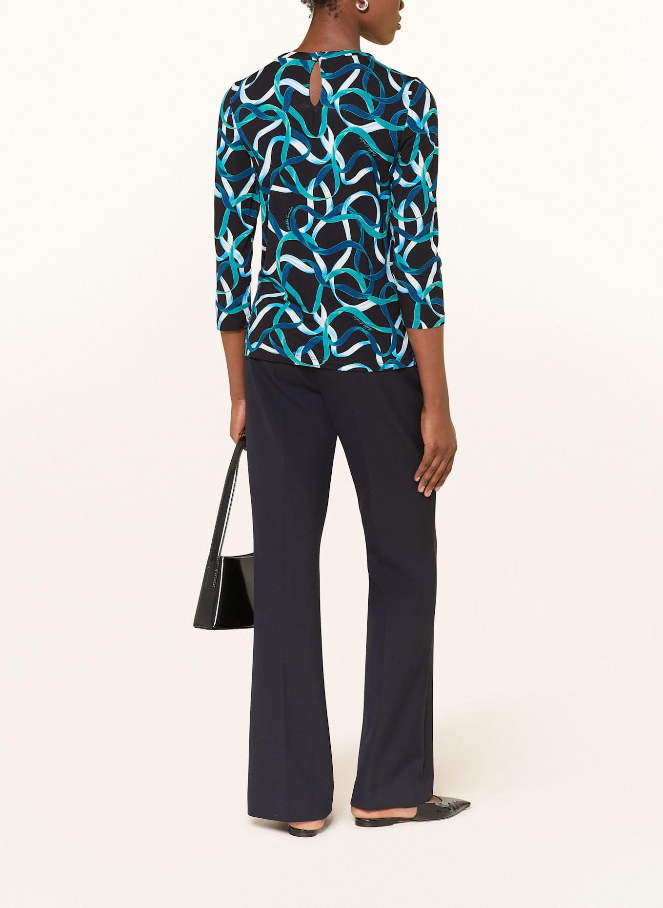 HOBBS Koszulka JULIA z rękawem 3/4: GRANATOWY / NIEBIESKI / PETROL