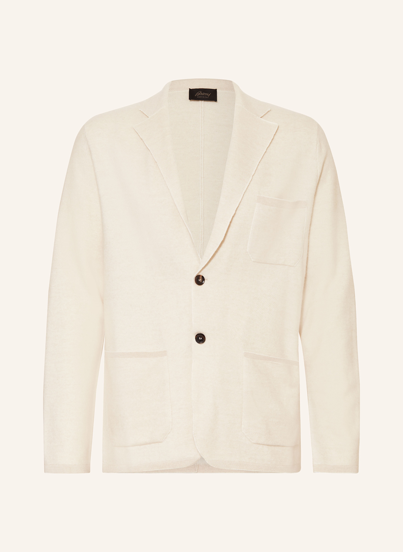 Brioni Sakko Regular Fit: CREME