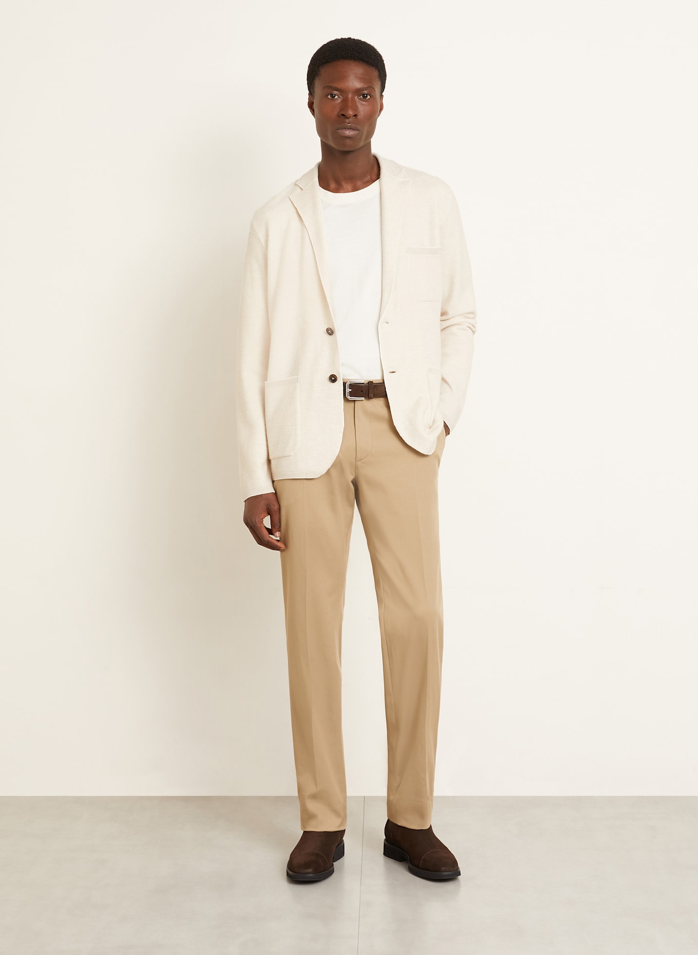Brioni Sakko Regular Fit: CREME