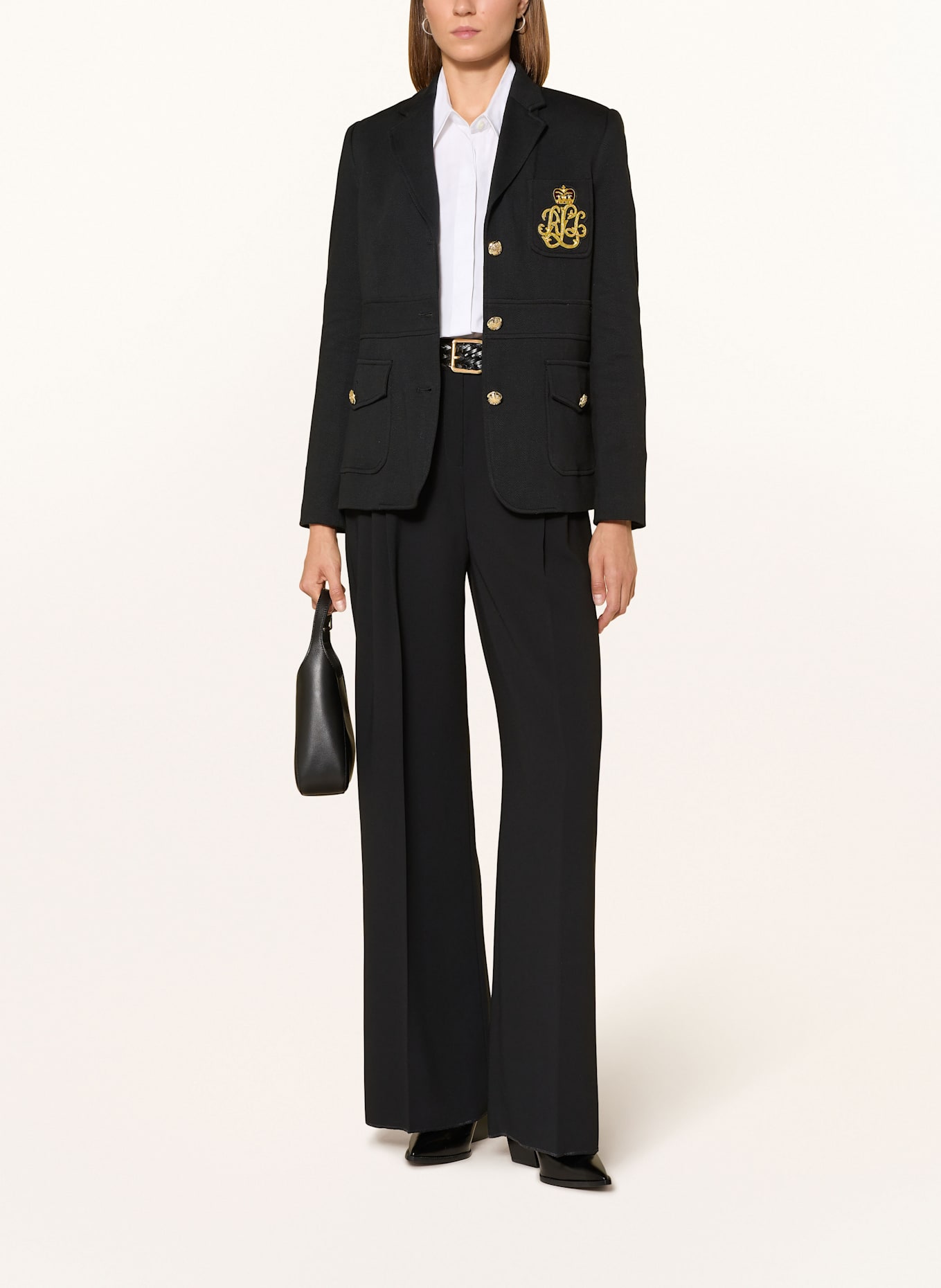 LAUREN RALPH LAUREN Blazer: SCHWARZ