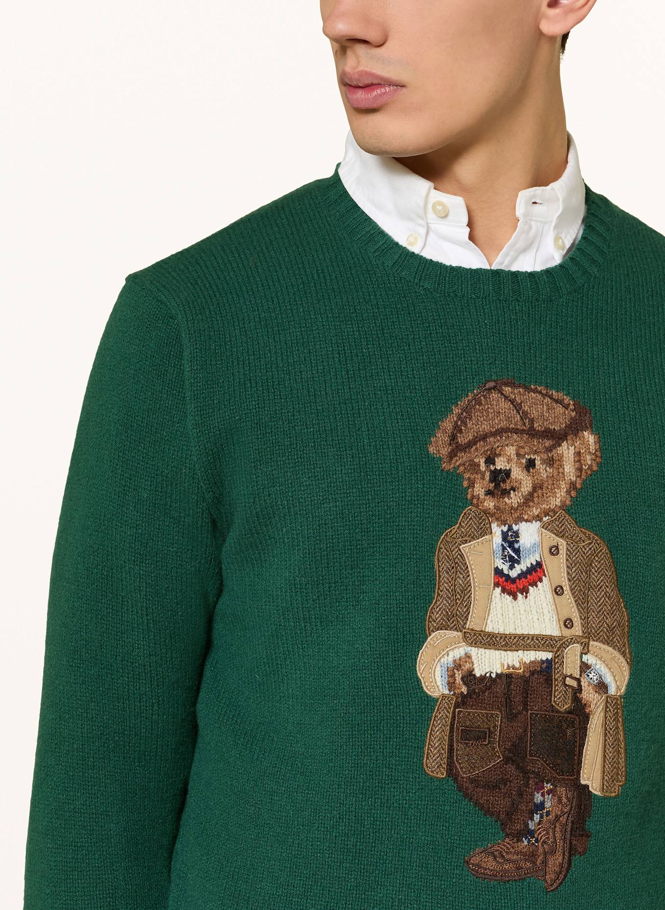 POLO RALPH LAUREN Pullover: GRÜN