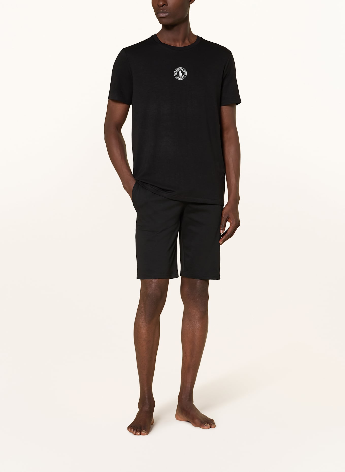 POLO RALPH LAUREN Lounge-Shirt: SCHWARZ