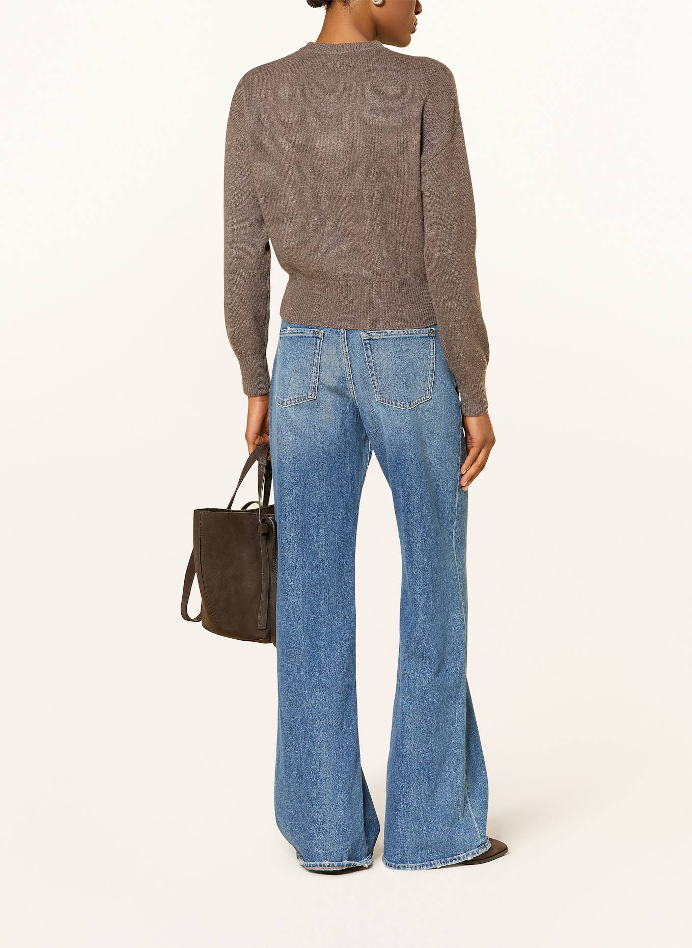 FTC CASHMERE Cashmere-Pullover: BRAUN