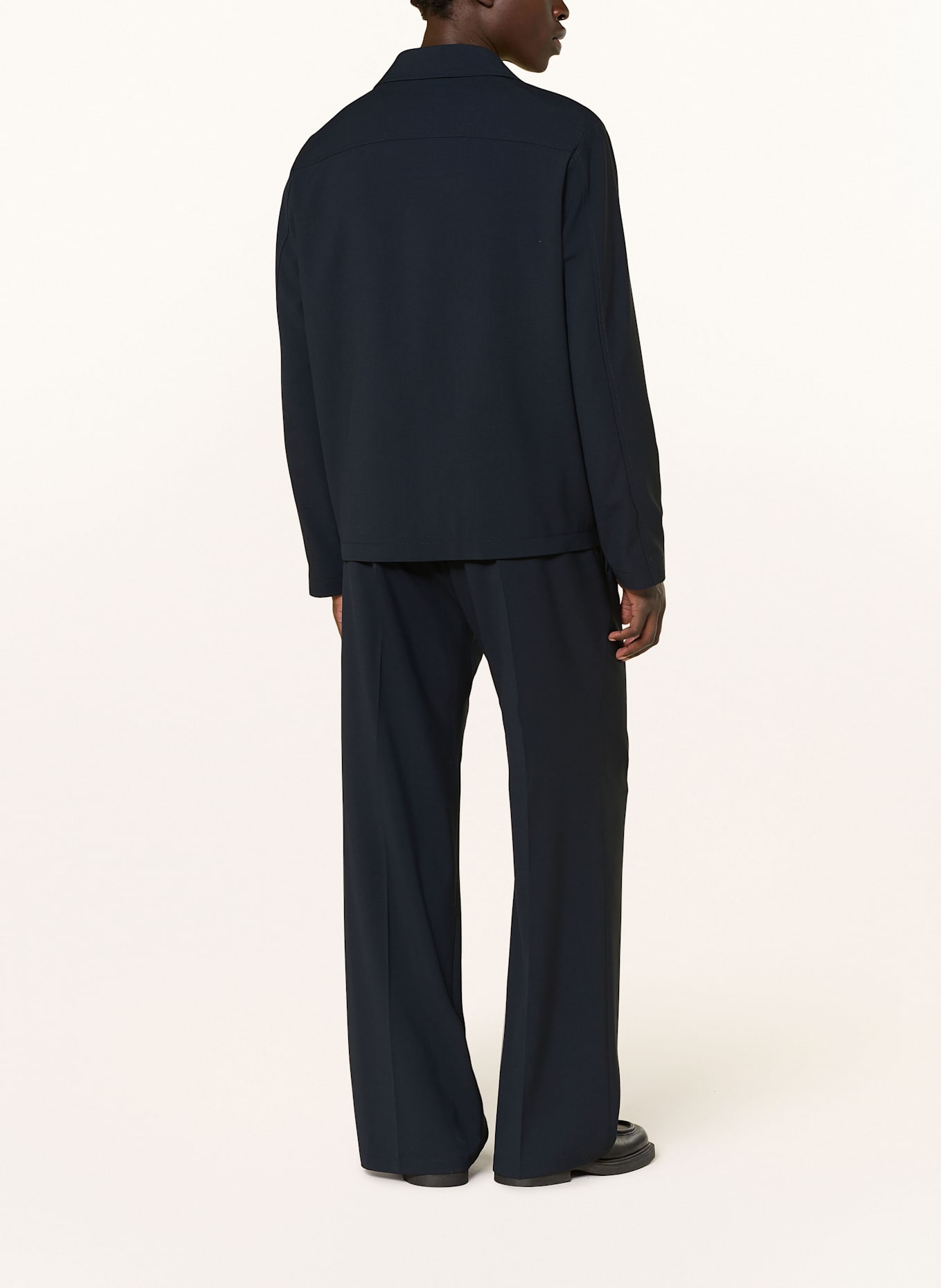 DRYKORN Chino LEEK_WIDE Wide Fit: DUNKELBLAU