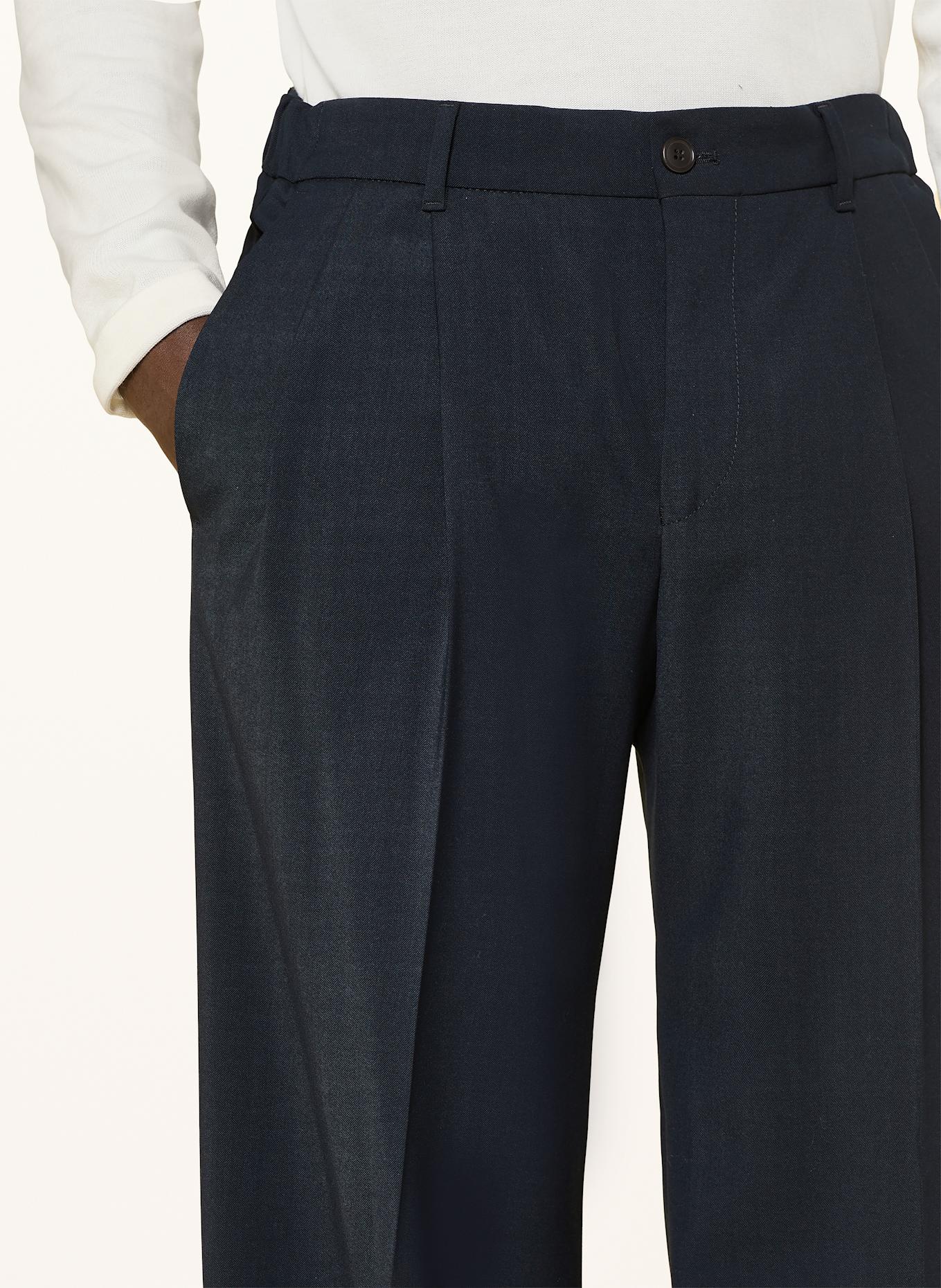 DRYKORN Chino LEEK_WIDE Wide Fit: DUNKELBLAU