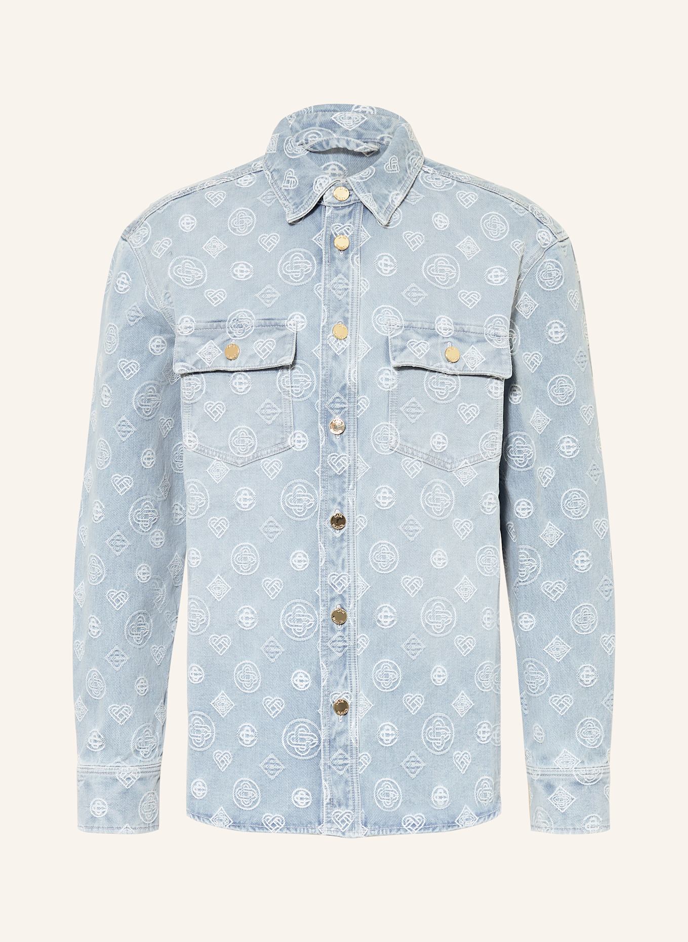 Casablanca Jeanshemd Comfort Fit: HELLBLAU