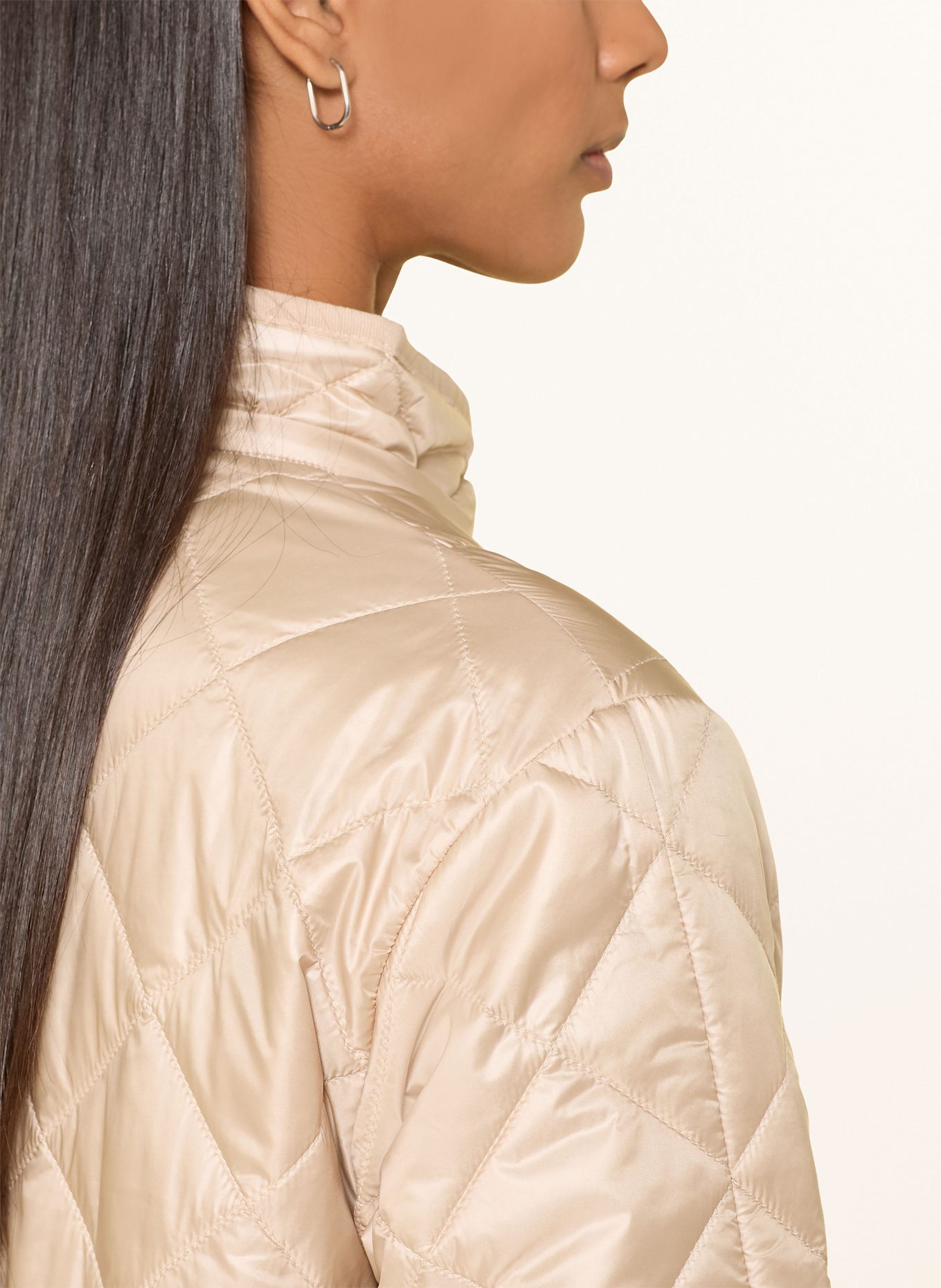 darling harbour Kurtka pikowana z odpinanym kapturem: BEŻOWY