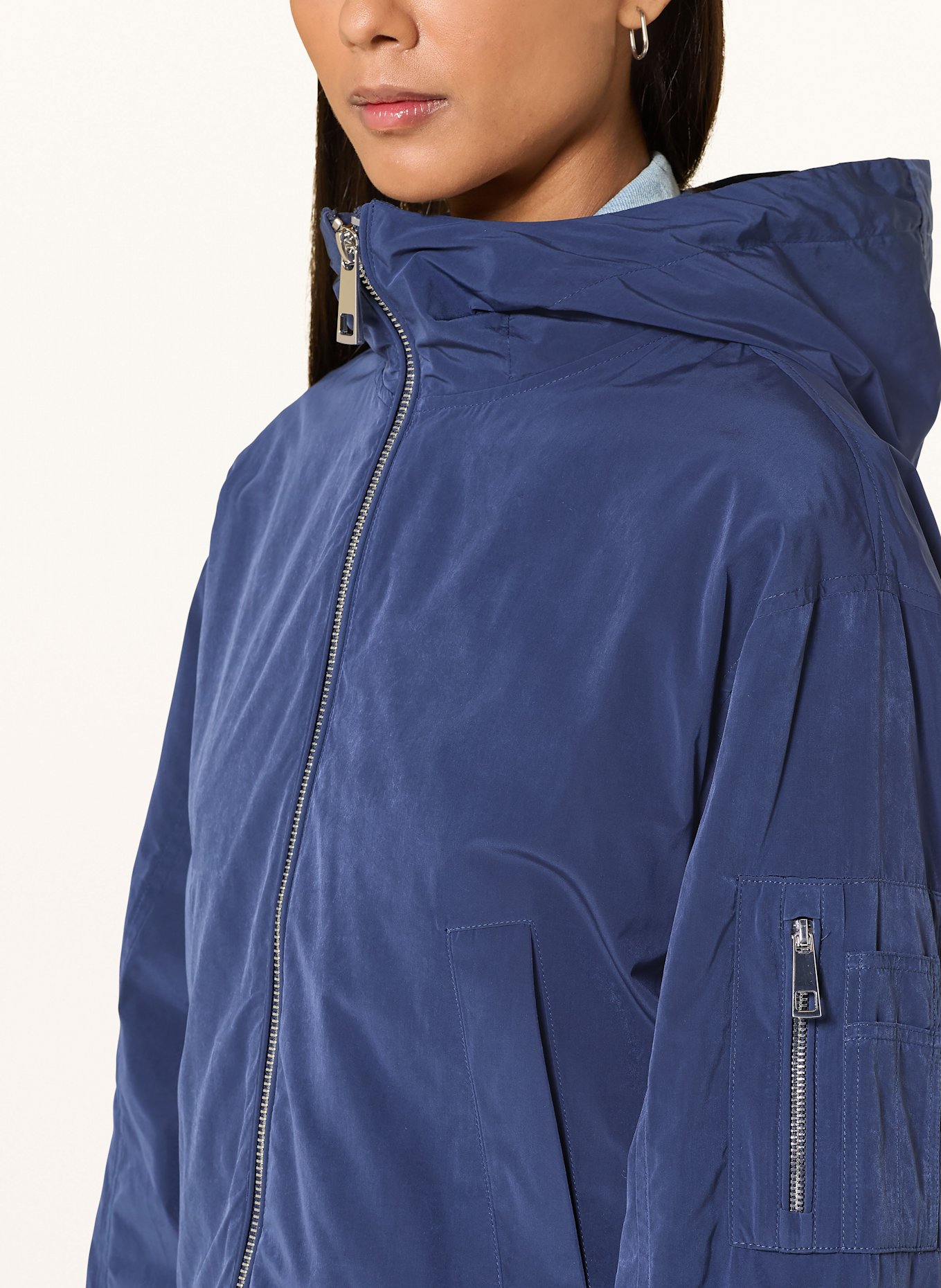 darling harbour Bomber jacket: DARK BLUE