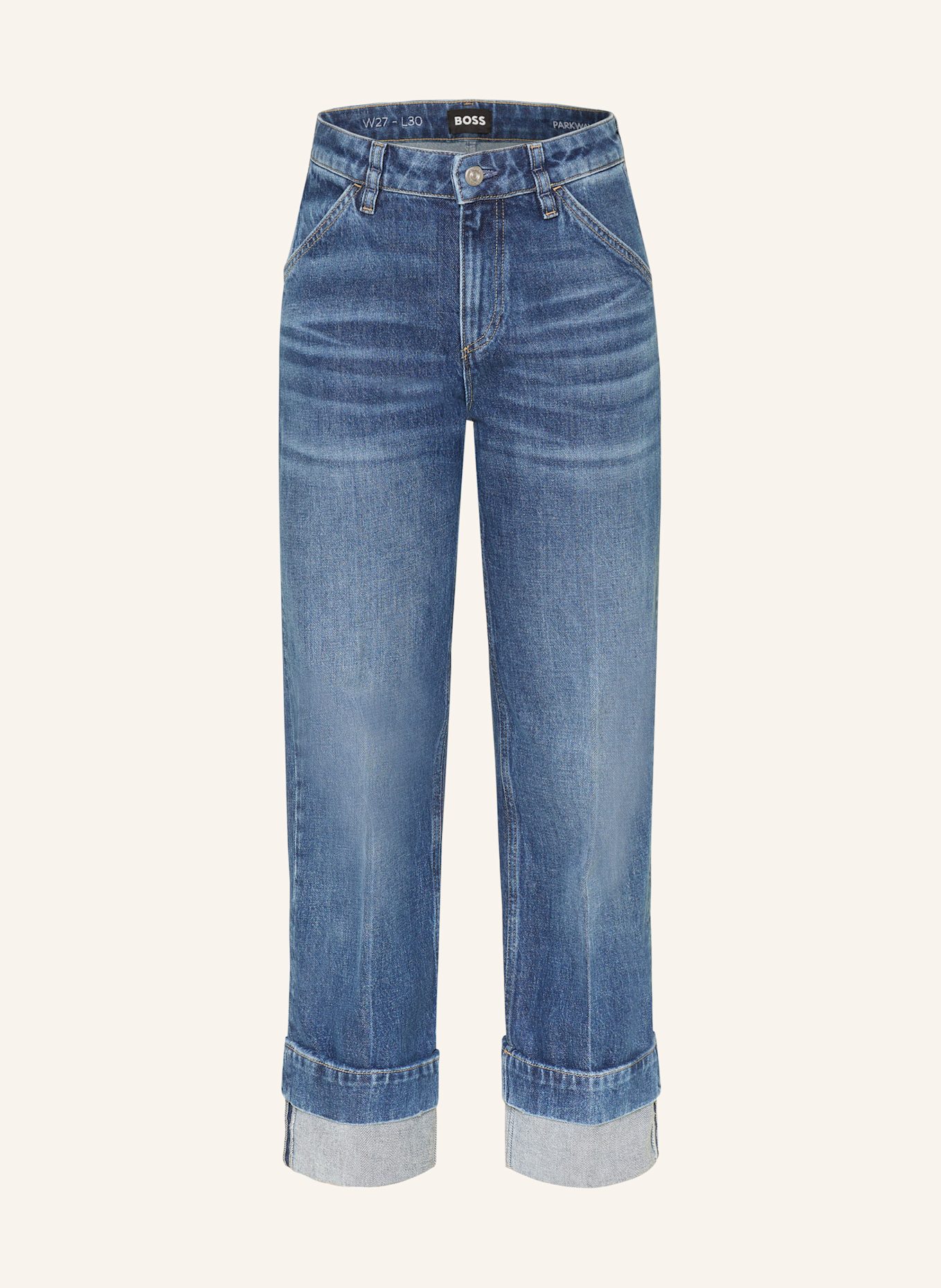 BOSS Straight jeans PARKWAY: 409 DARK BLUE