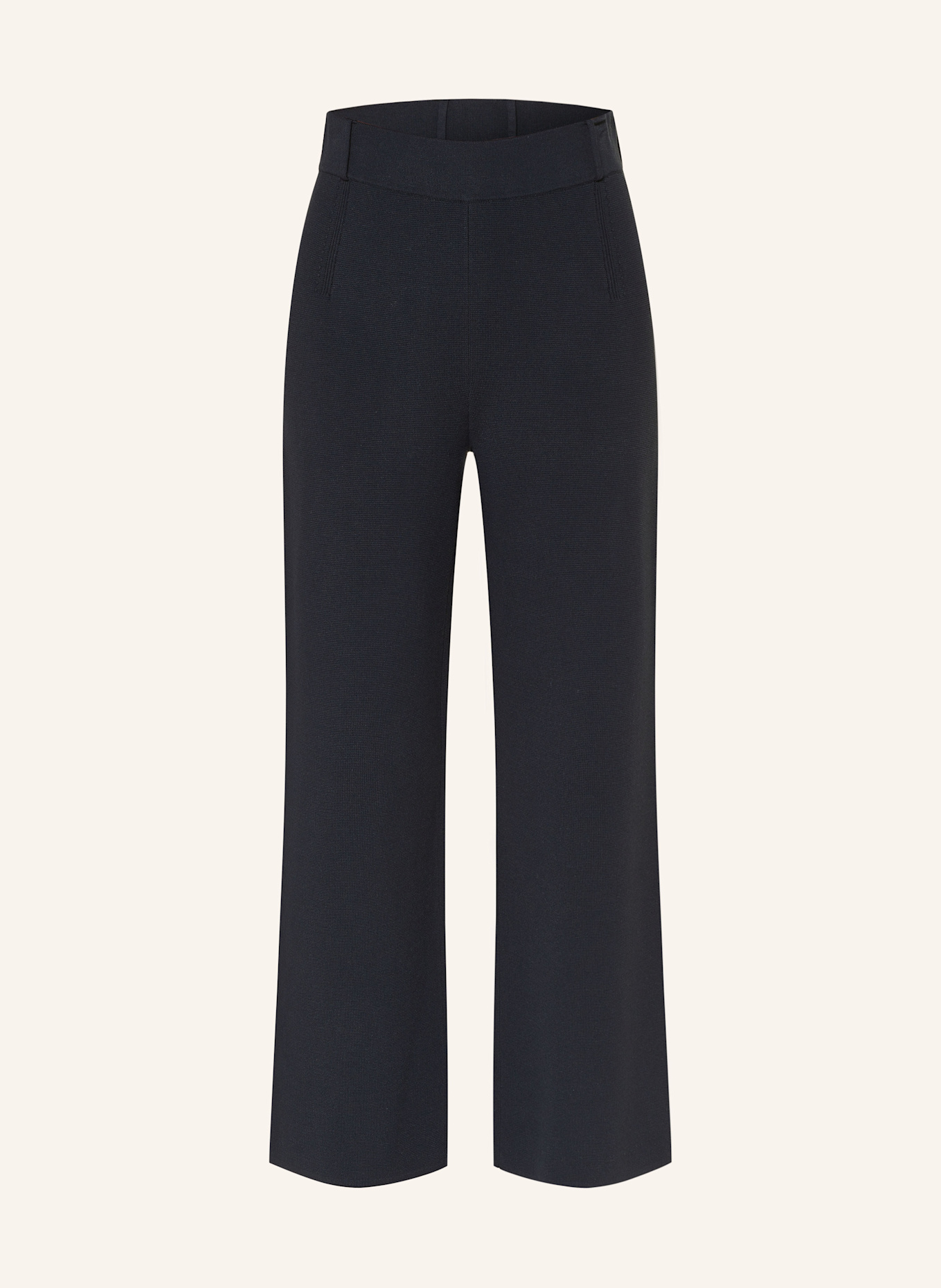 BOSS Marlenehose FALLEGRA: DUNKELBLAU