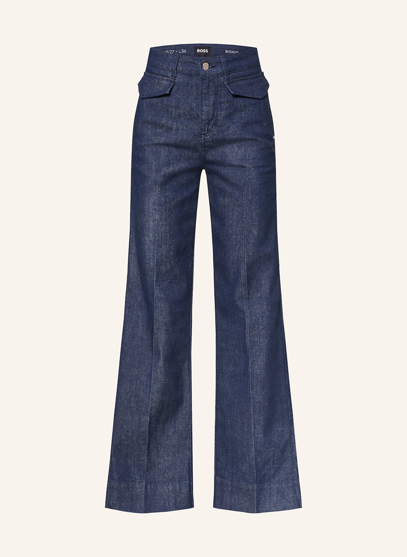 BOSS Wide Leg Jeans ROSALYA: 401 DARK BLUE