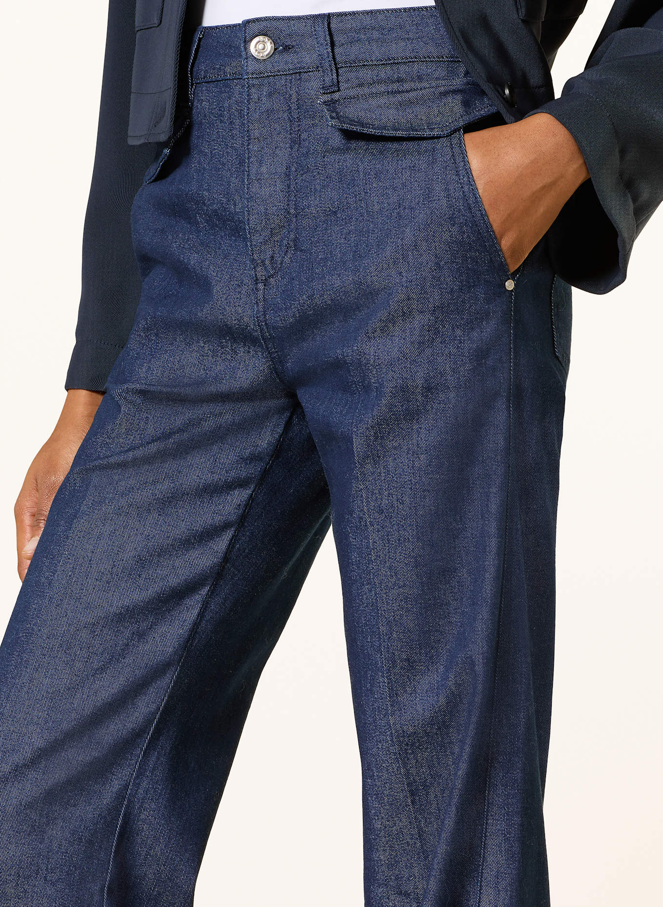 BOSS Wide Leg Jeans ROSALYA: 401 DARK BLUE