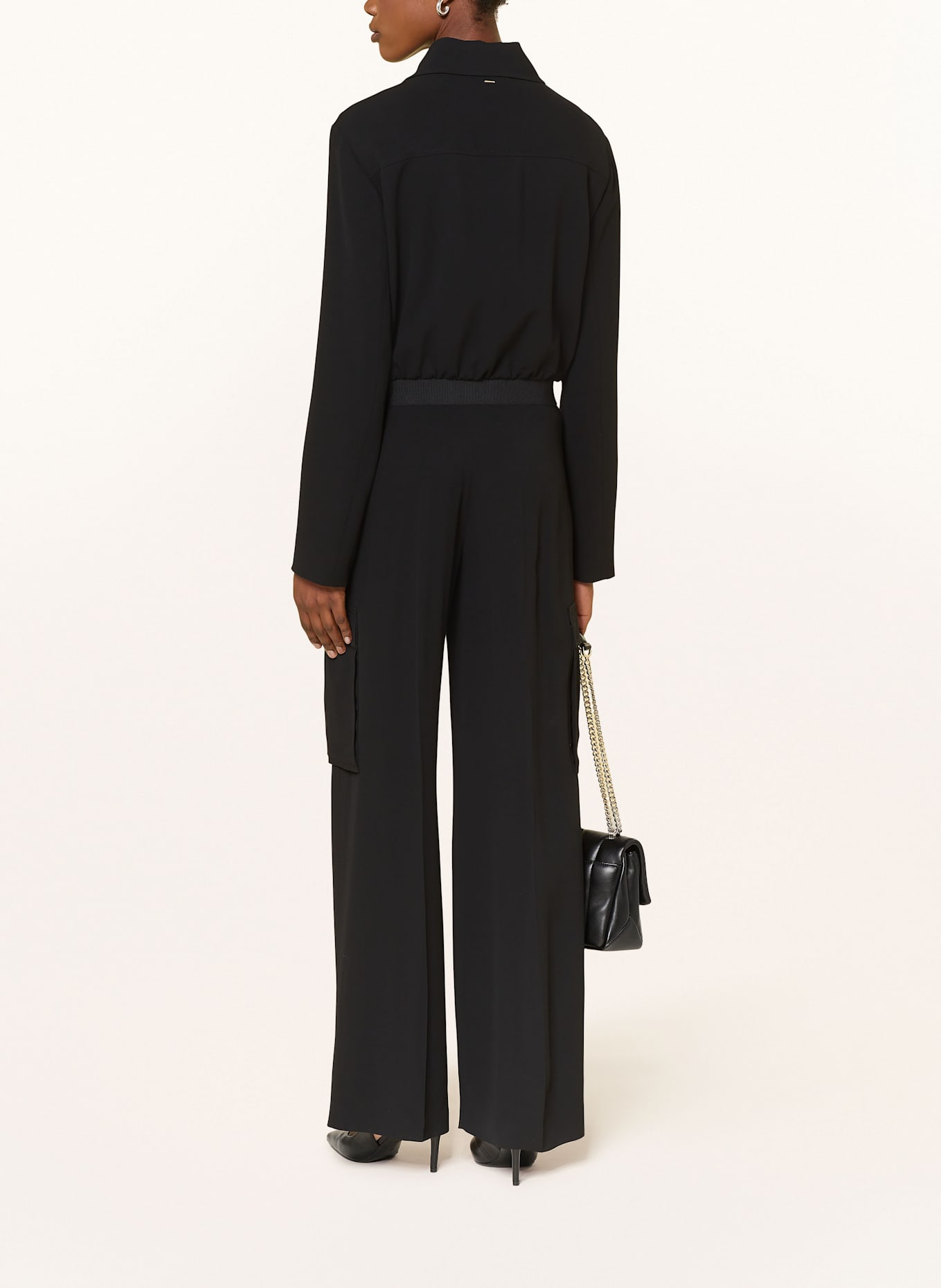 BOSS TIANAMIA cargo pants: BLACK