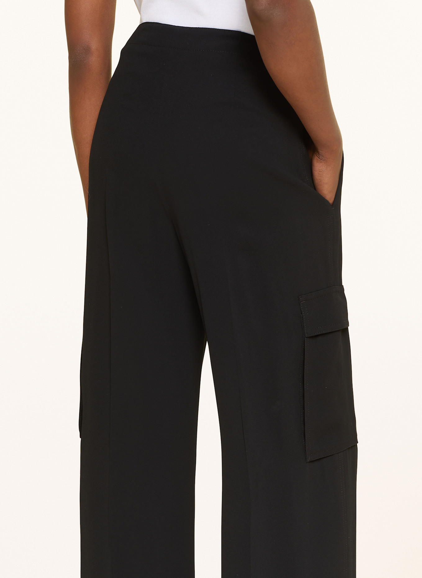 BOSS TIANAMIA cargo pants: BLACK