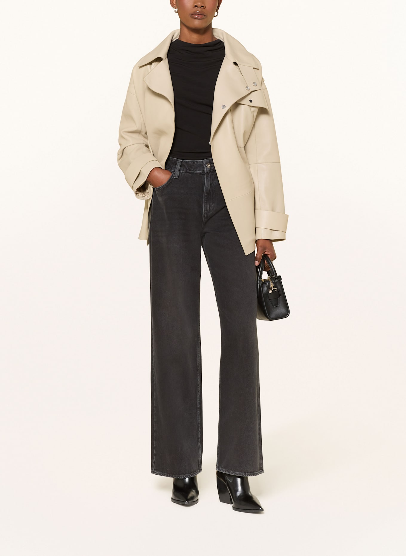 BOSS Boyfriend Jeans CROSSROAD: 001 BLACK