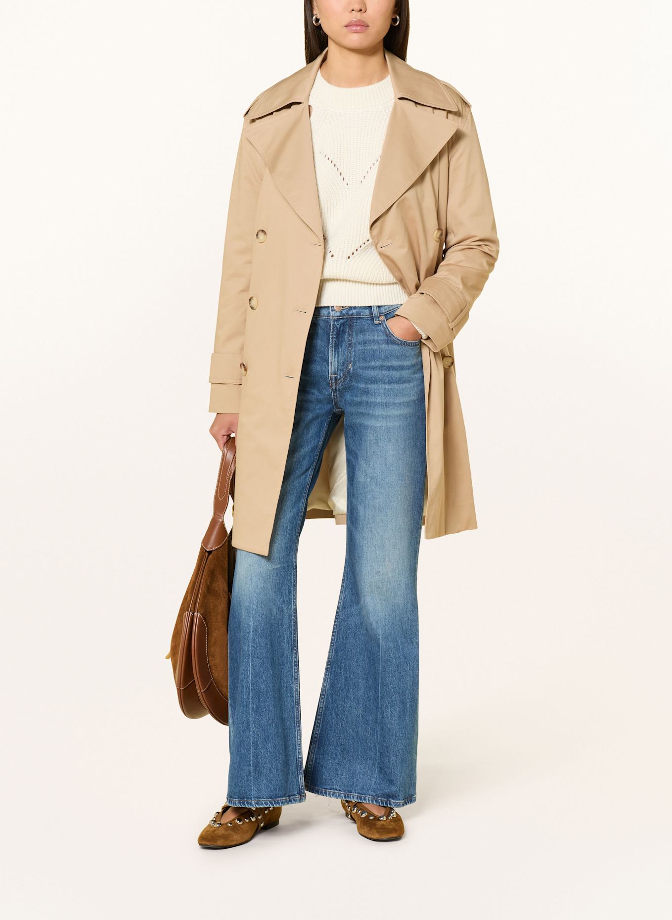 BOSS Bootcut jeans: 403 DARK BLUE