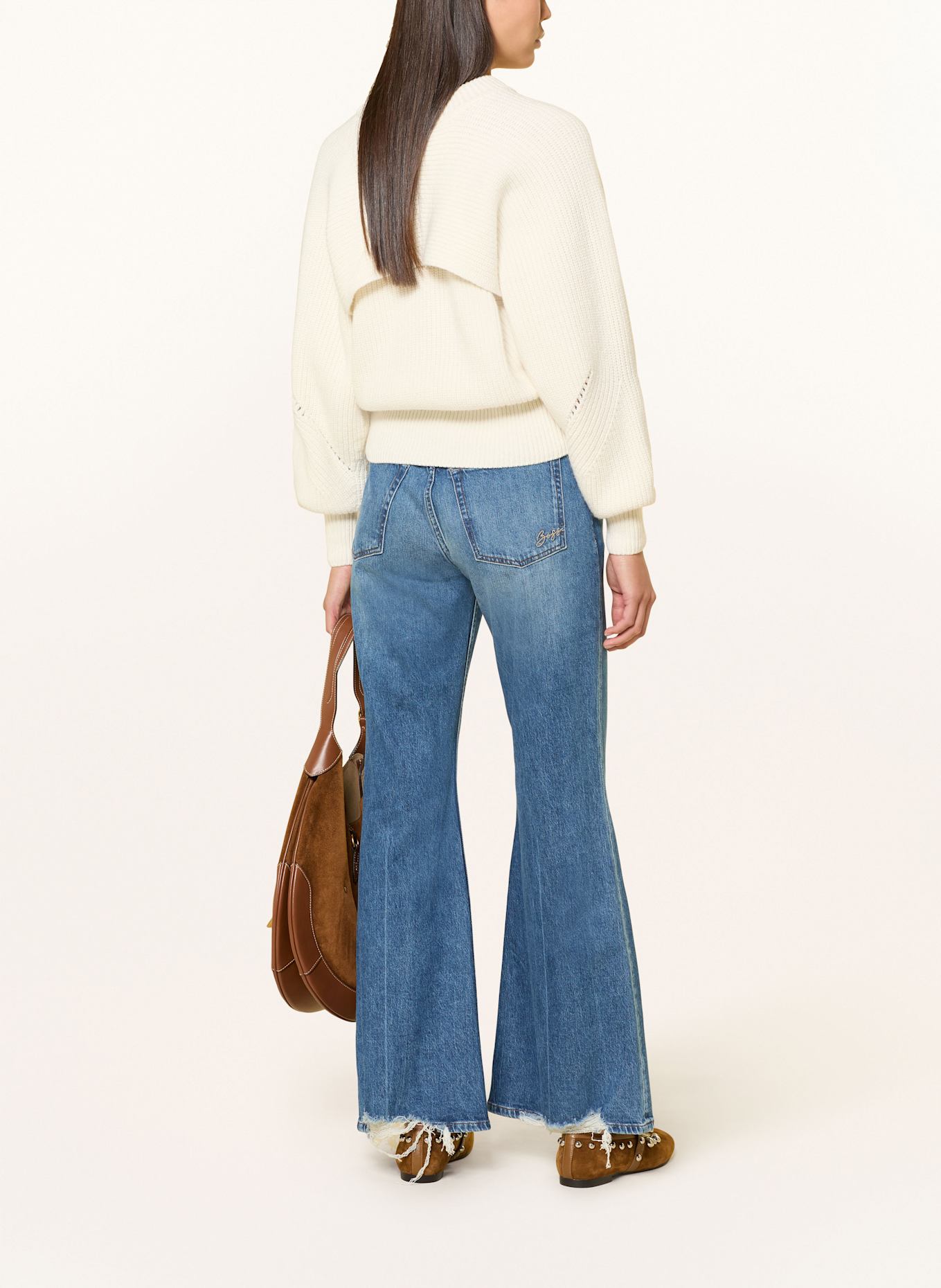 BOSS Bootcut jeans: 403 DARK BLUE