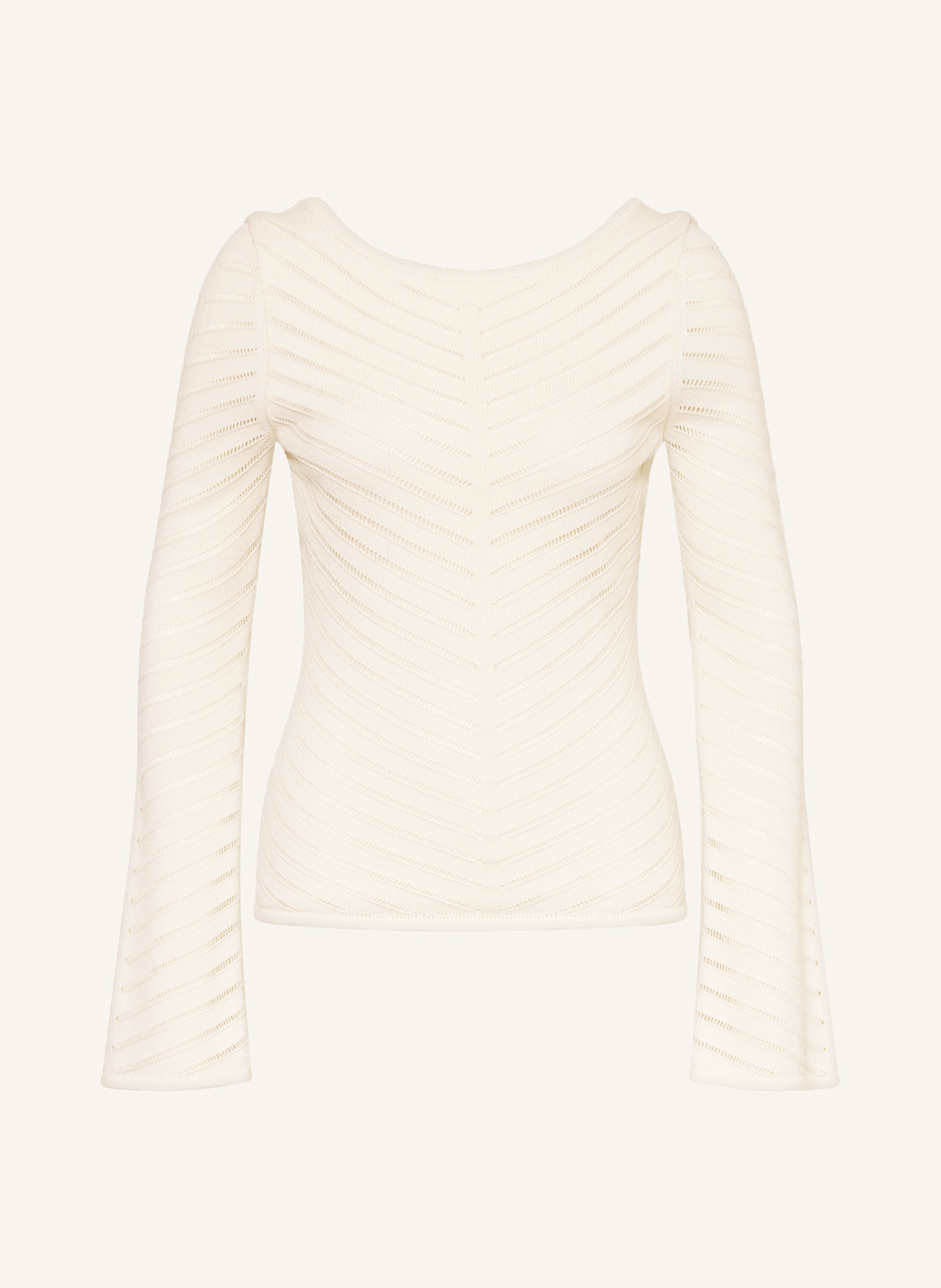 BOSS Pullover FALONINA: ECRU