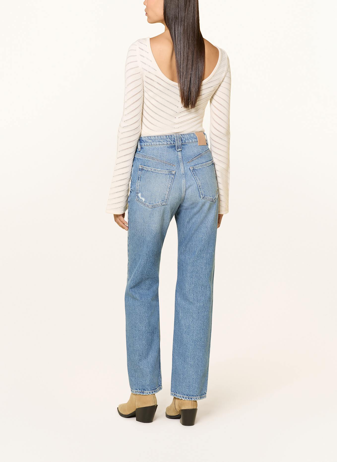 BOSS Pullover FALONINA: ECRU