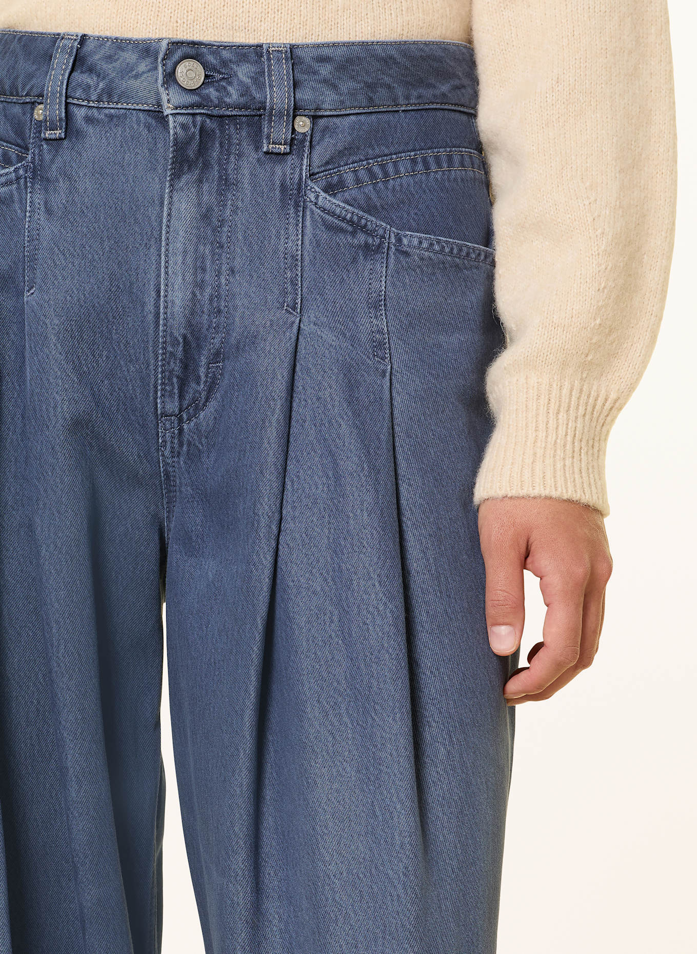 BOSS Wide Leg Jeans SLOUCHY: 030 MEDIUM GREY