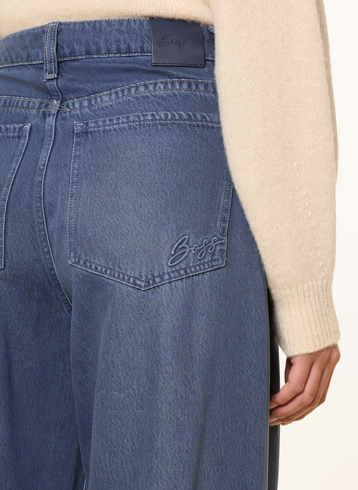 BOSS Wide Leg Jeans SLOUCHY: 030 MEDIUM GREY