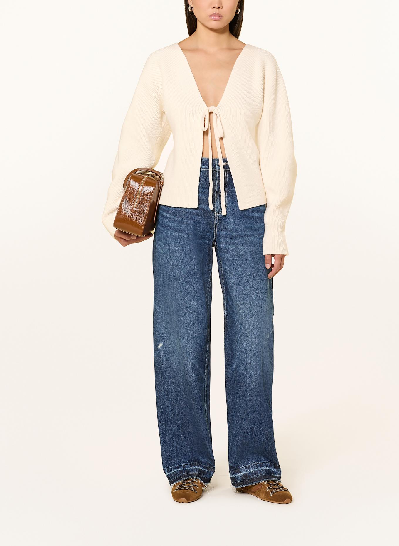 BOSS Strickjacke FUMM: ECRU