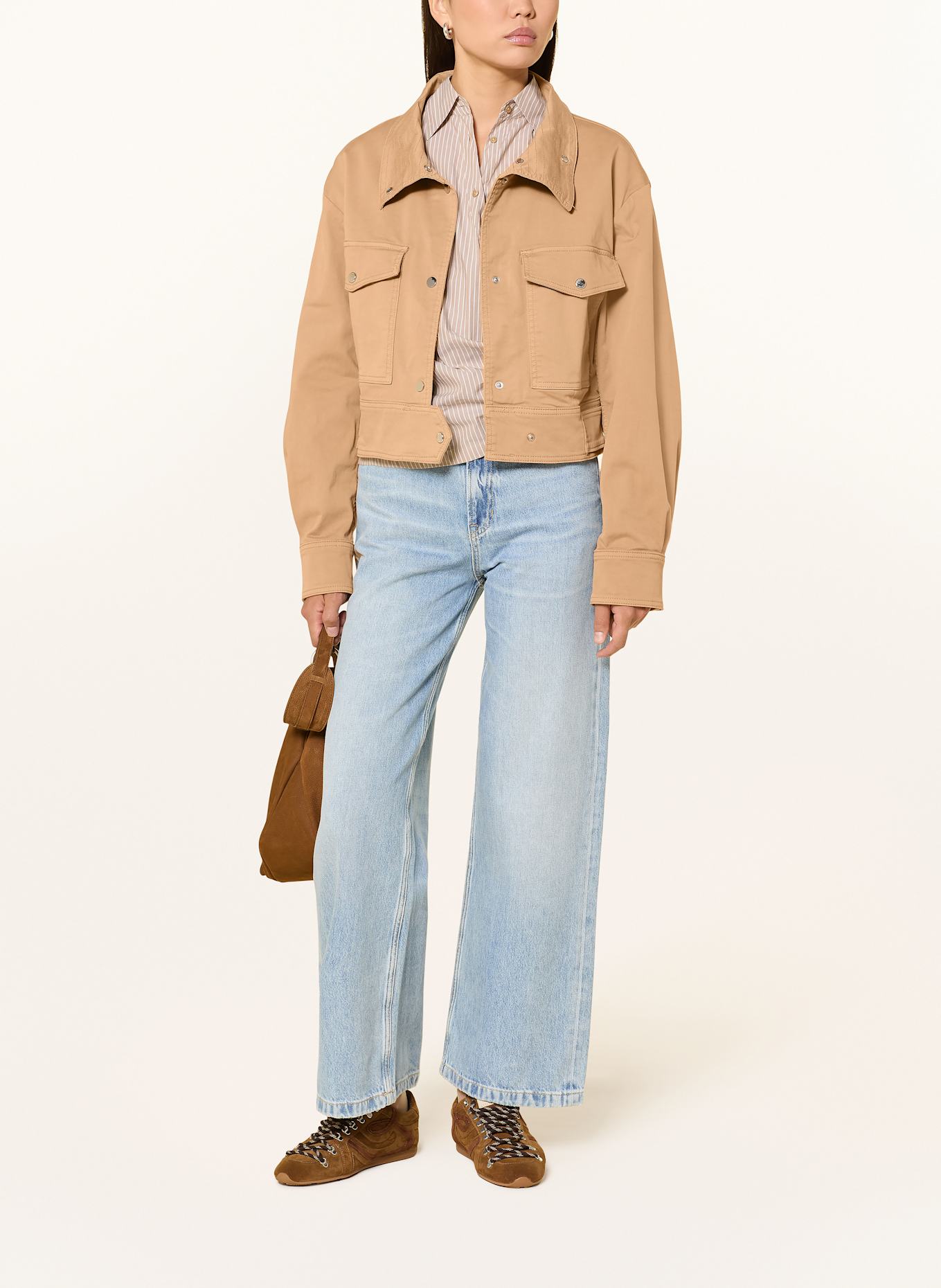 BOSS Jacket JACELIA: CAMEL