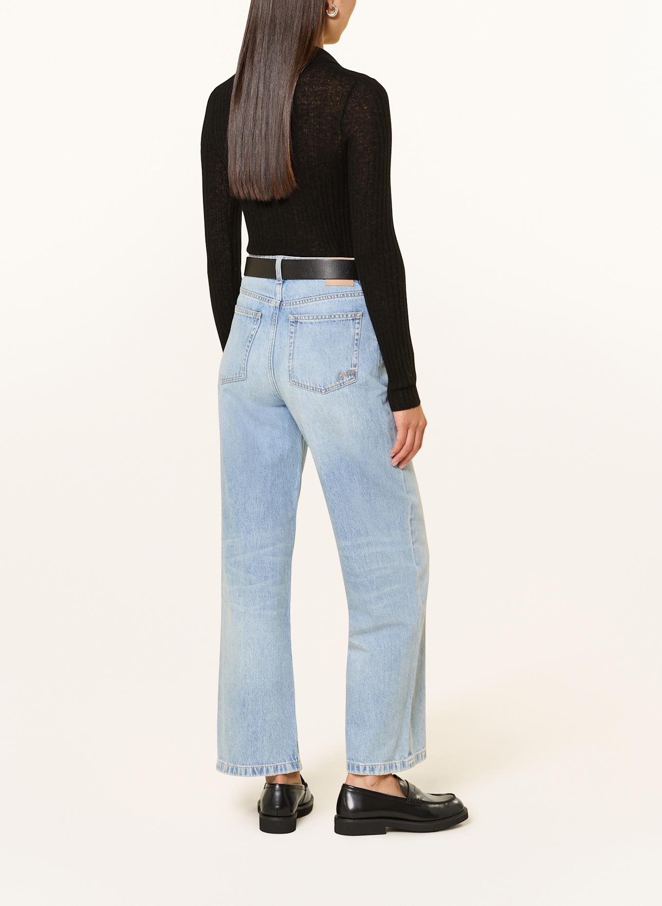 BOSS Knitted polo shirt FUGANEL: BLACK