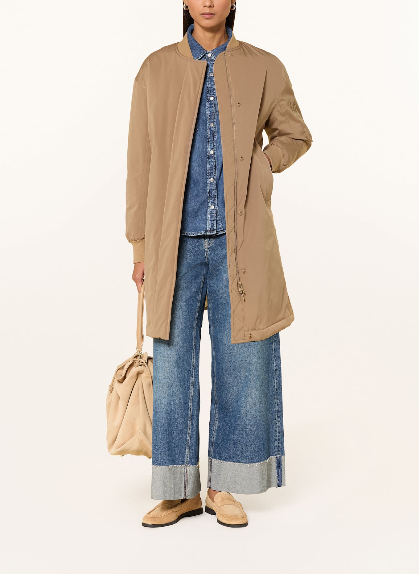 Marc O'Polo Parka: HELLBRAUN